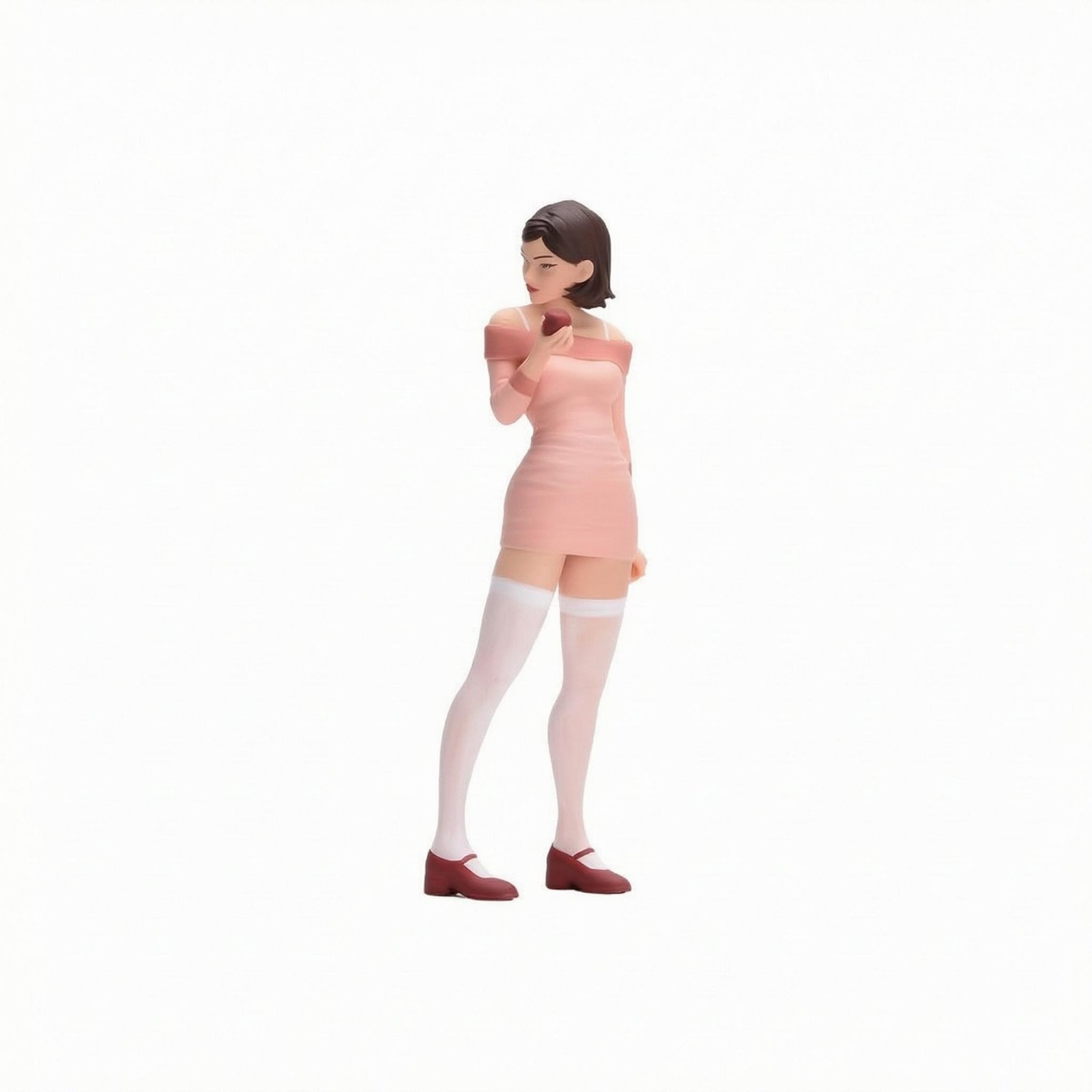 Girl Figurine with Fruit