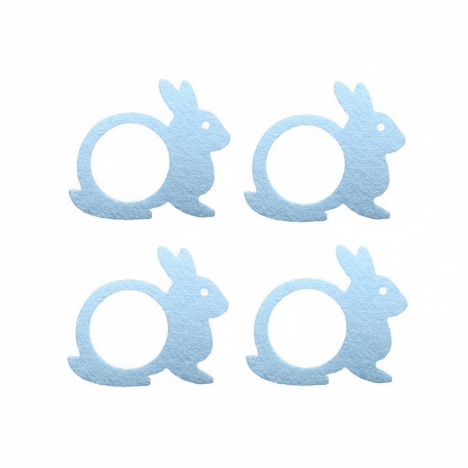 Easter Bunny Napkin Holder 4 Pieces