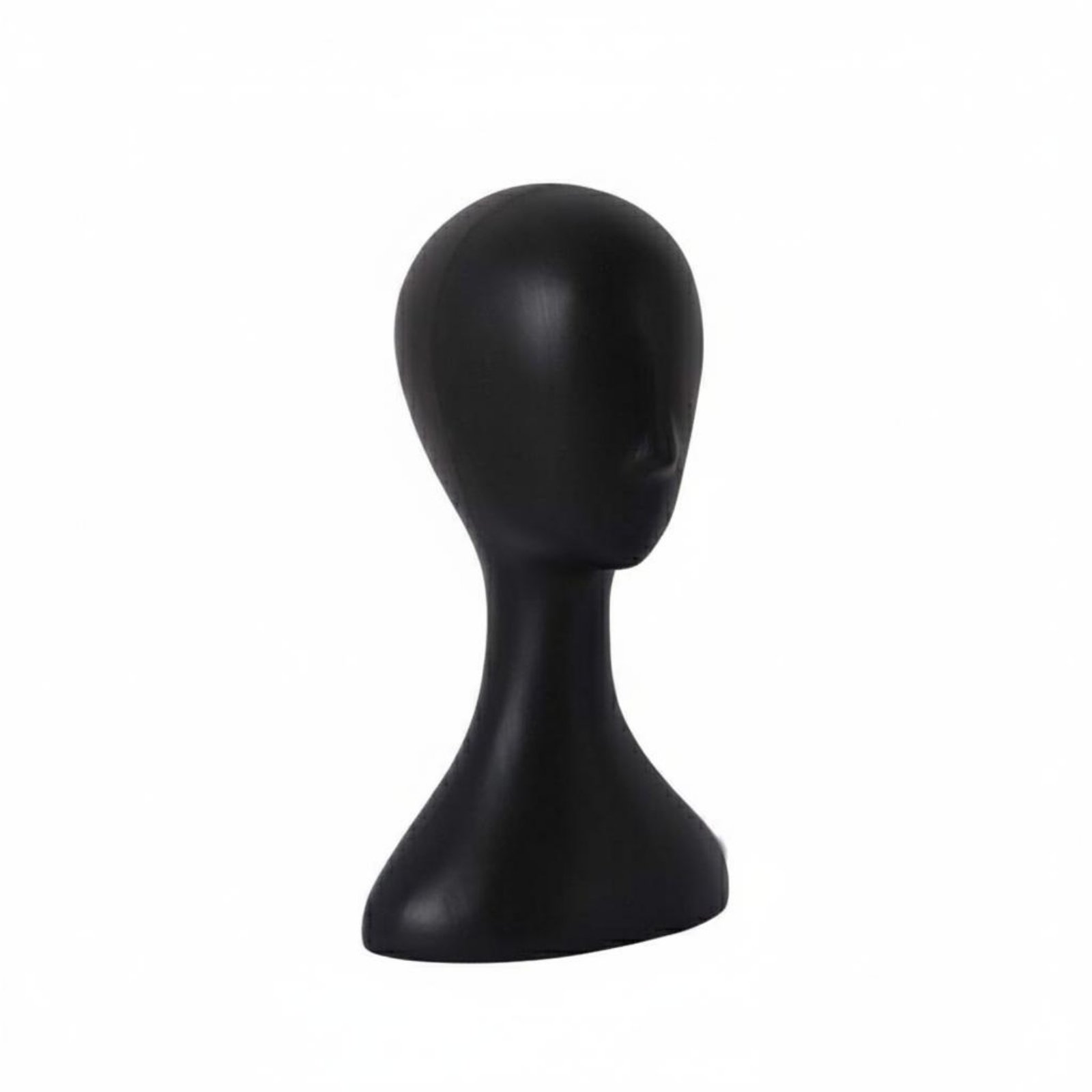 Mannequin Head with Shoulders – Black