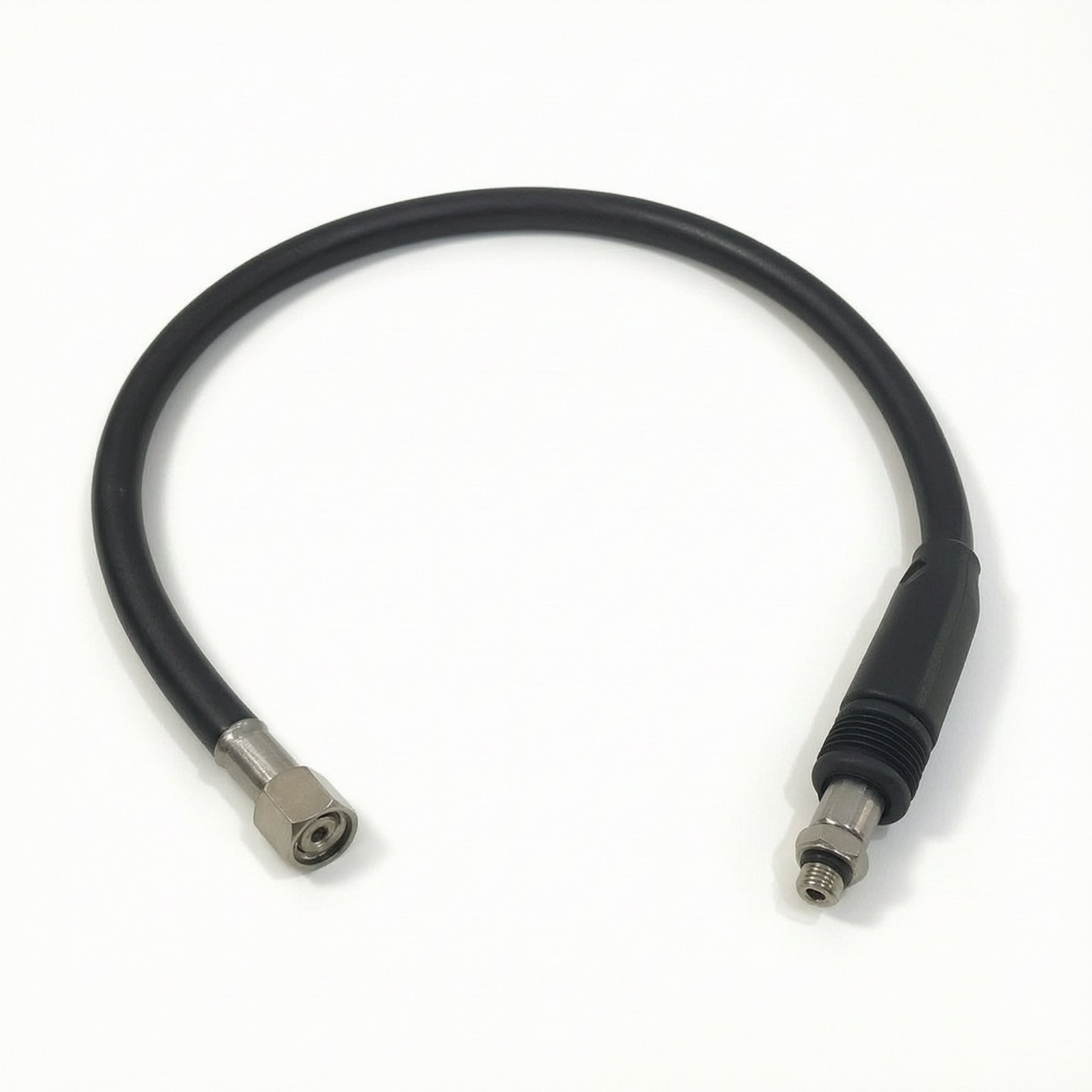 LP Hose Chrome Brass