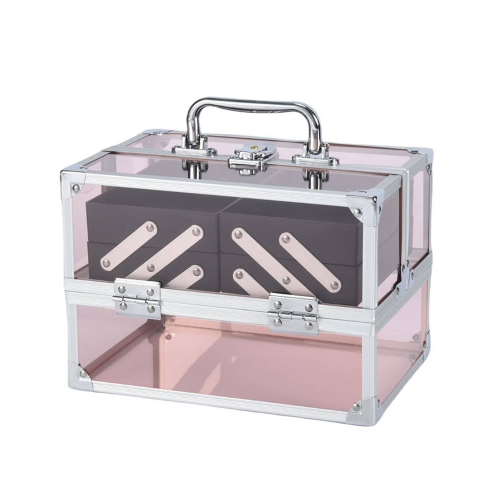 Acrylic Makeup Case with Drawers