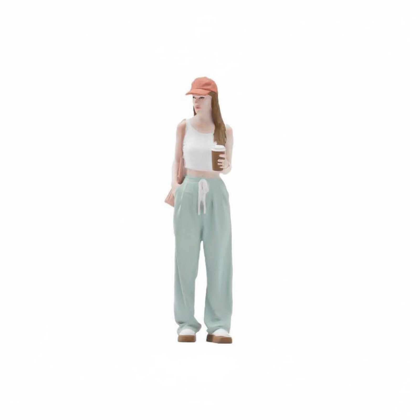 Hand-Painted Female Figure