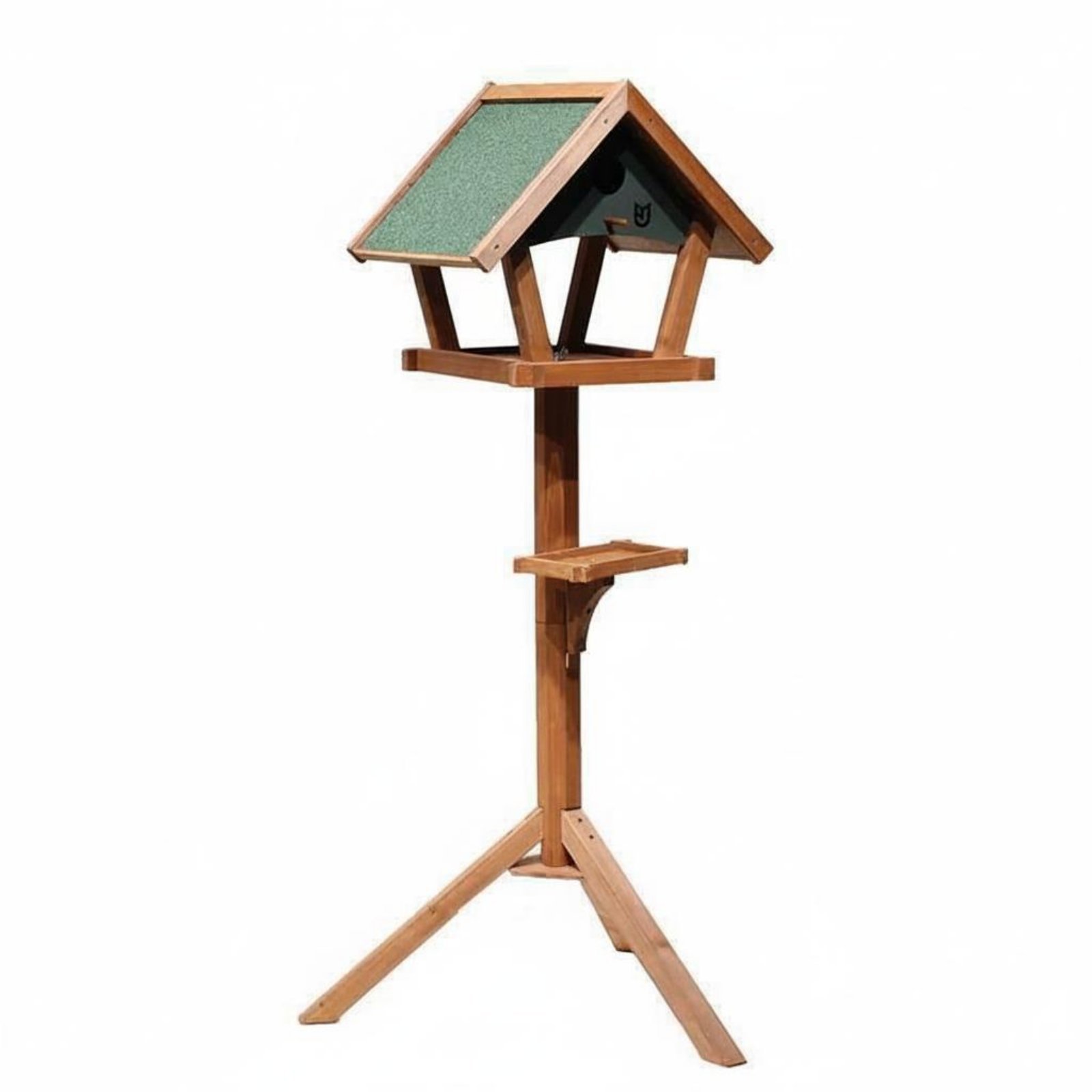 Solid Wood Bird Feeder Table