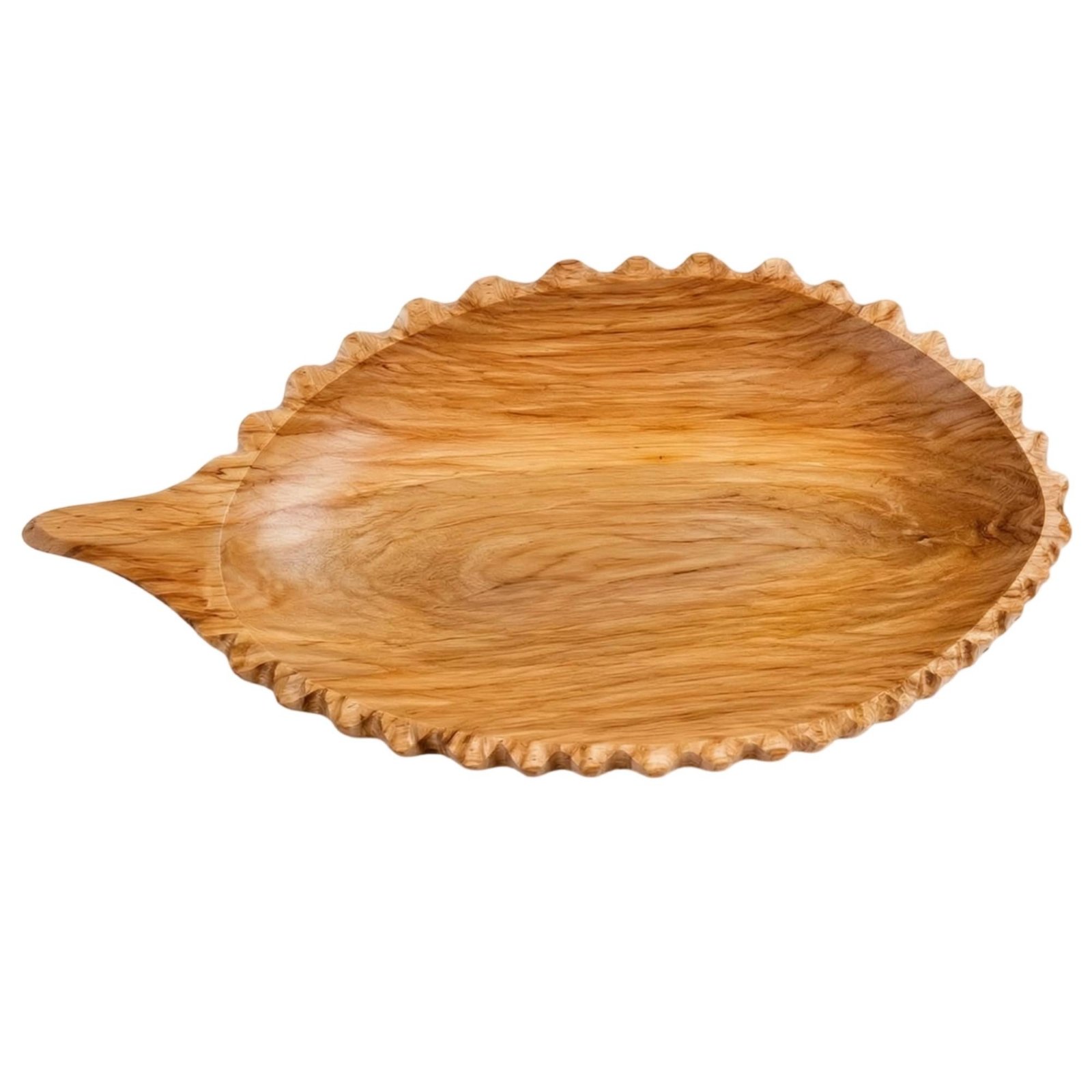 Leaf Tray Hand-Carved