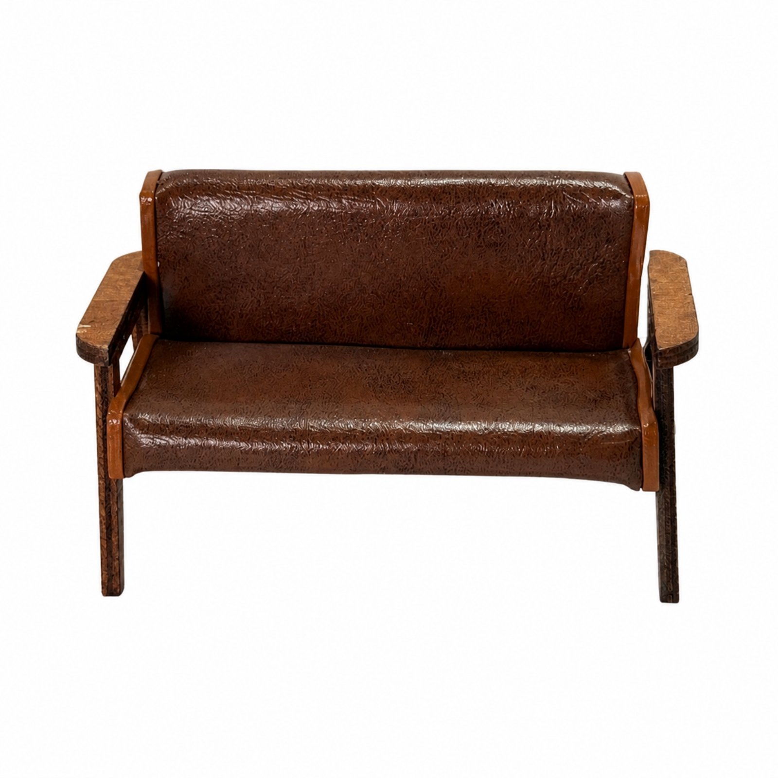 Miniature Wooden Sofa Toy