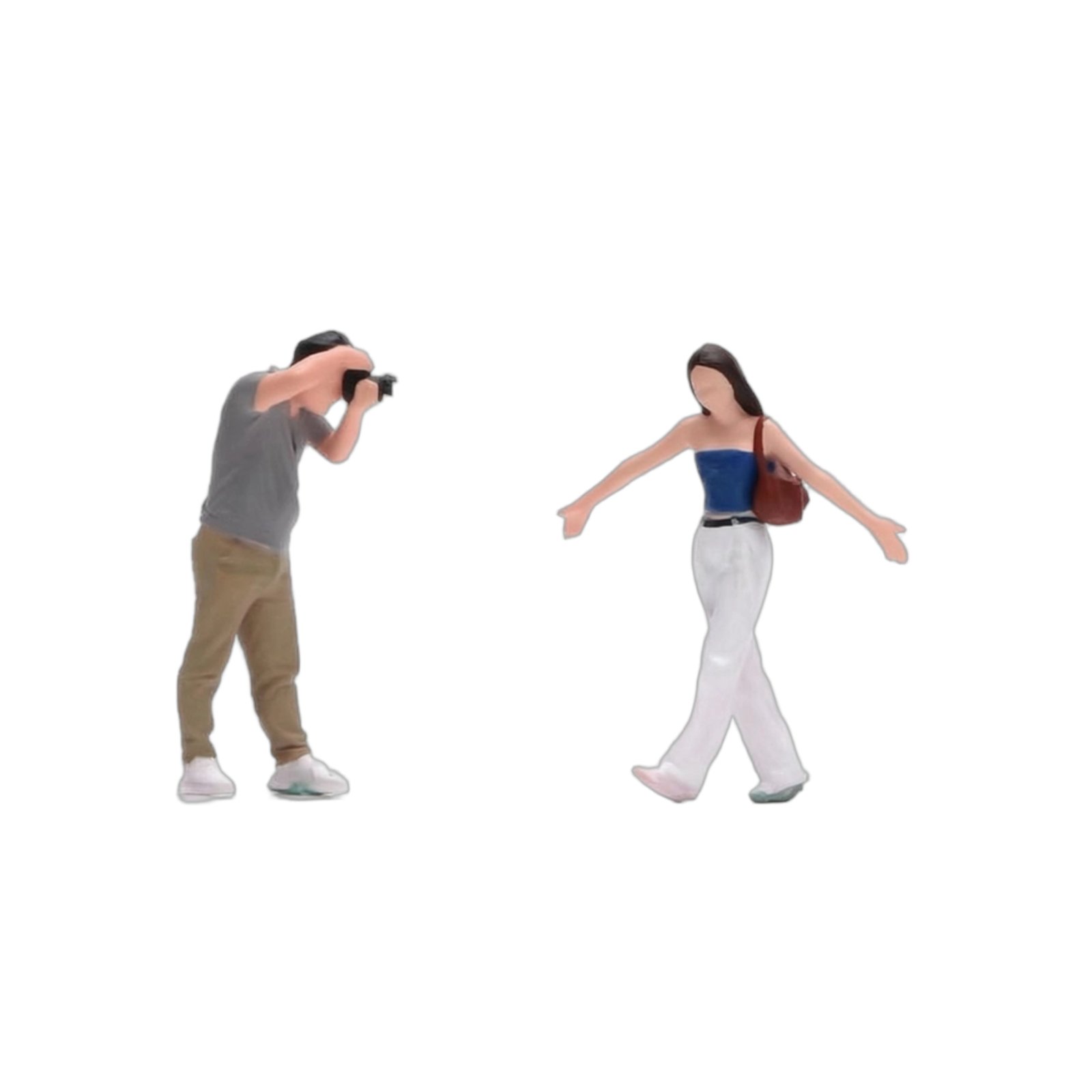 2-Piece Street Portrait Figurines