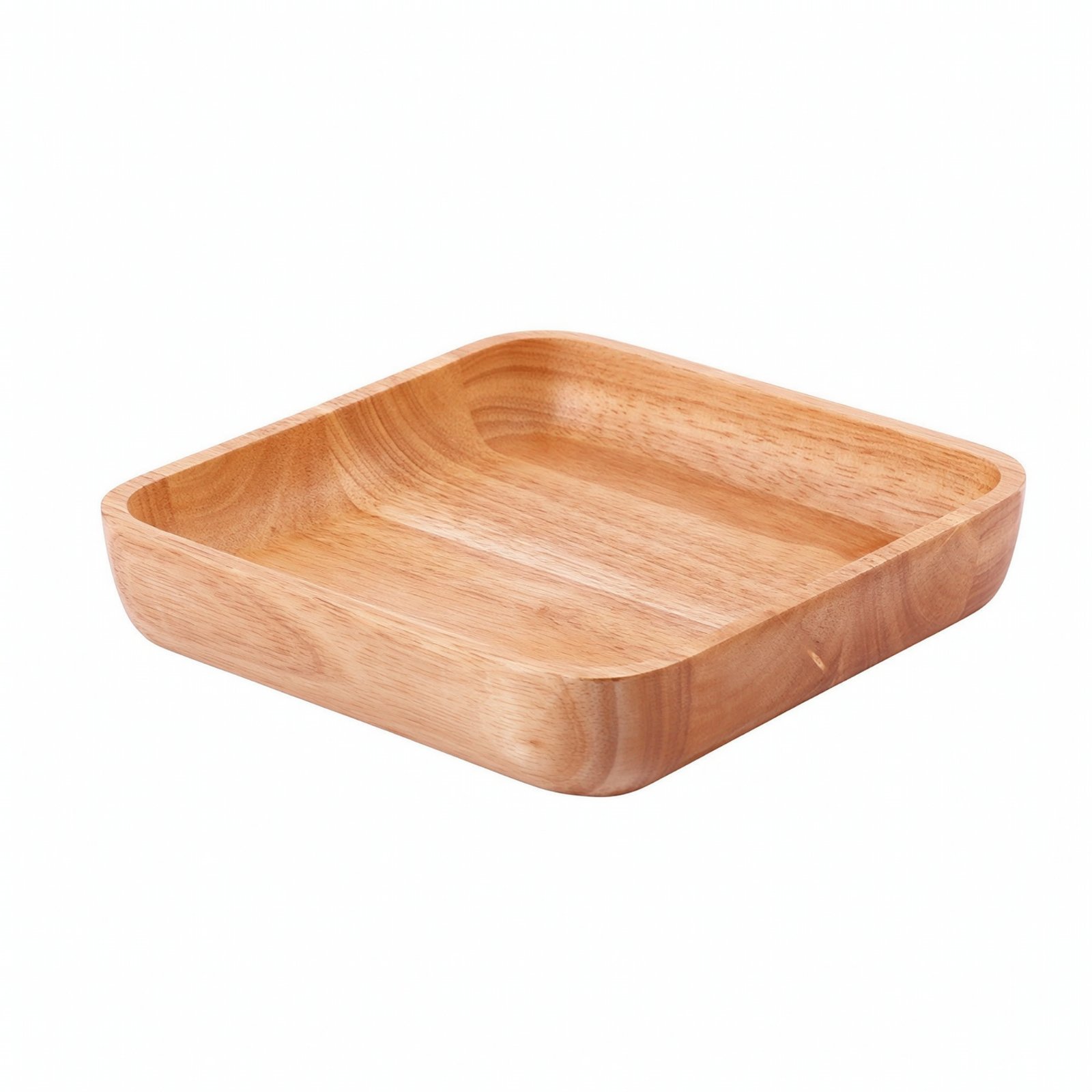 Wood Grain Wooden Bowl