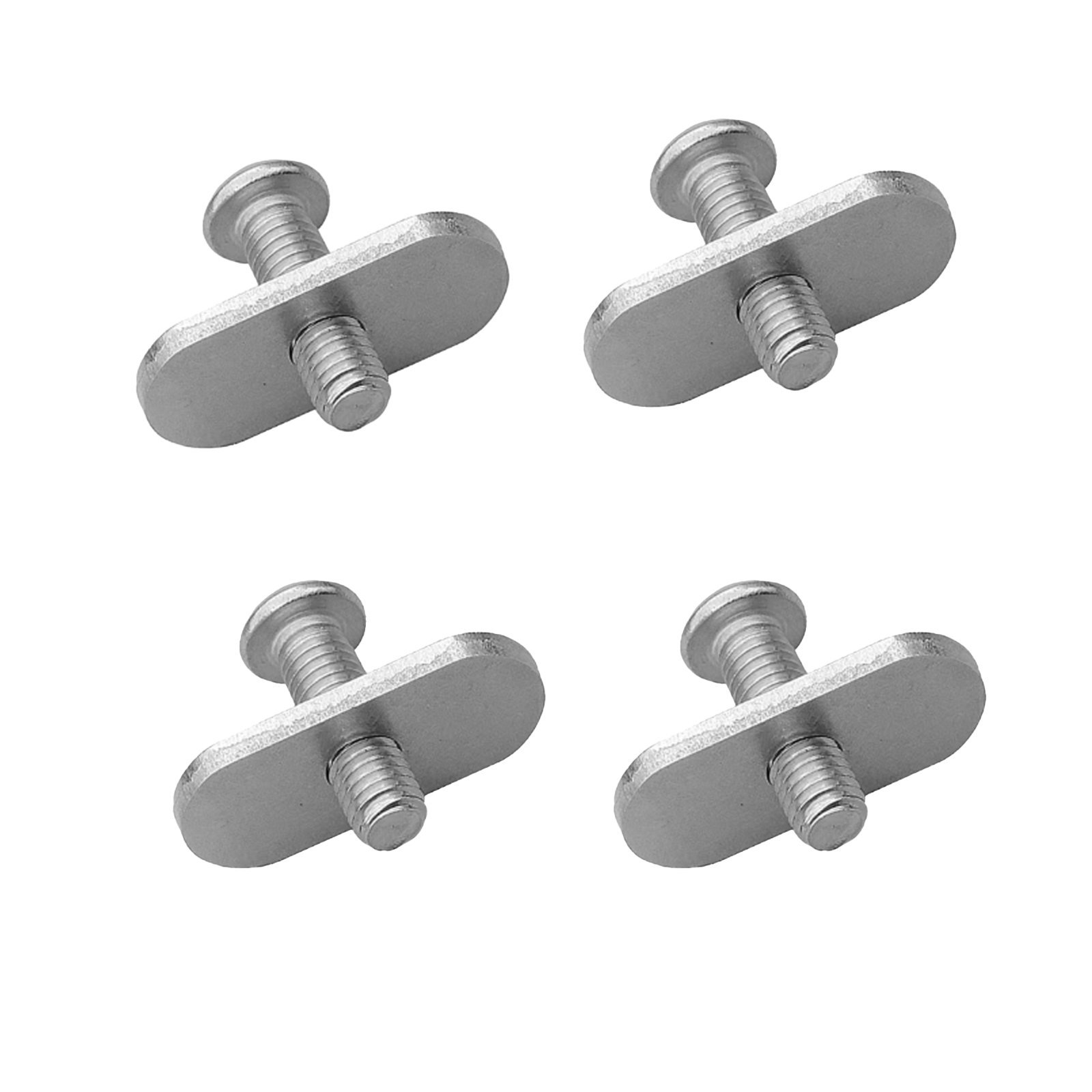 4-Piece Stainless Steel Kayak Track Nuts