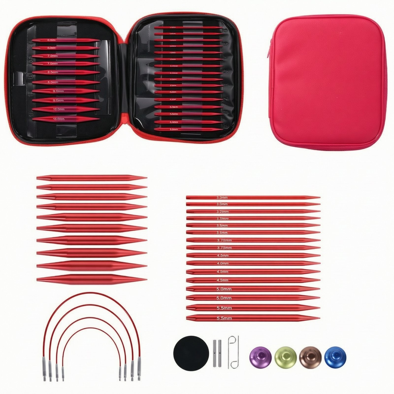 Zippered Knitting Point Kit