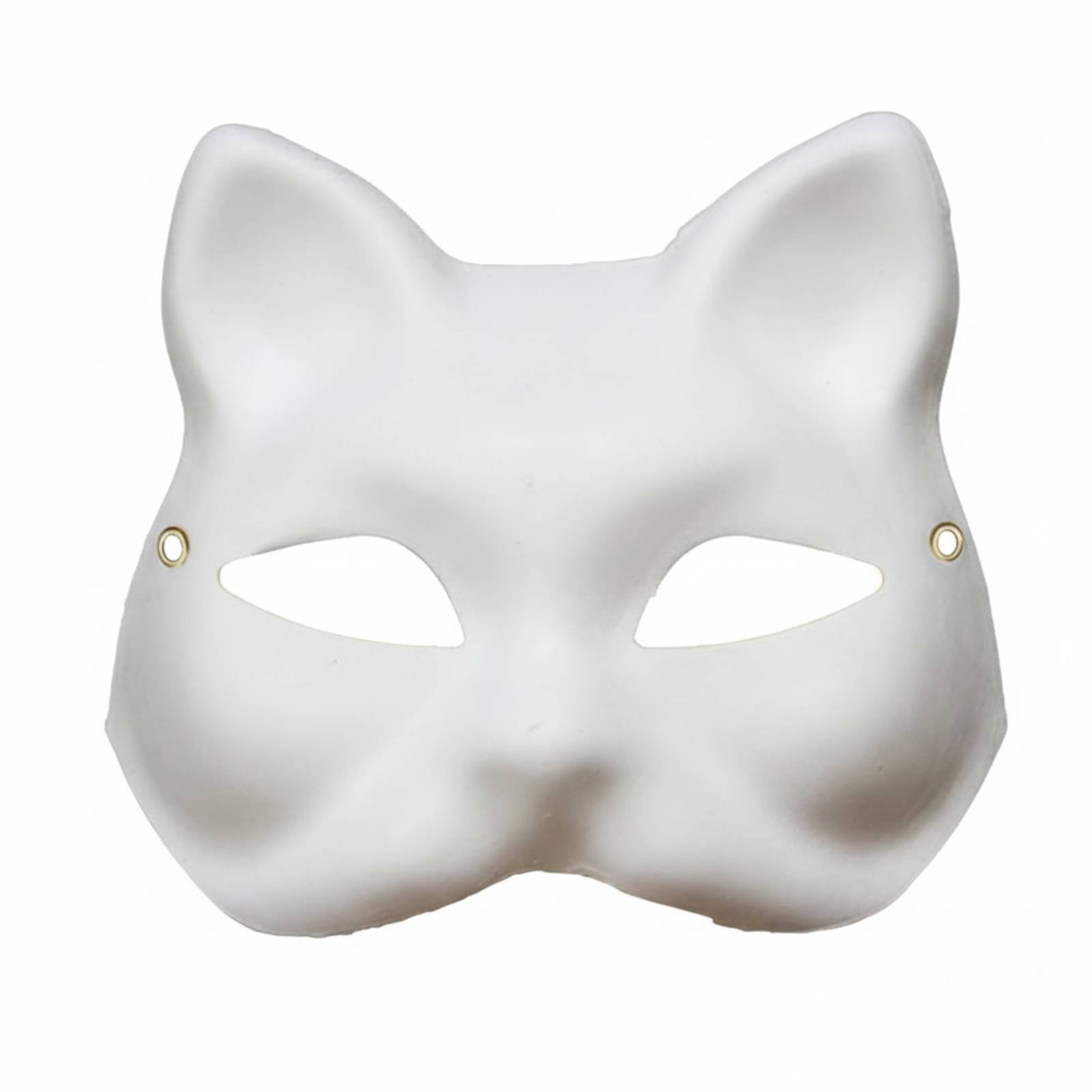 Blank Paper Mache Face Covering
