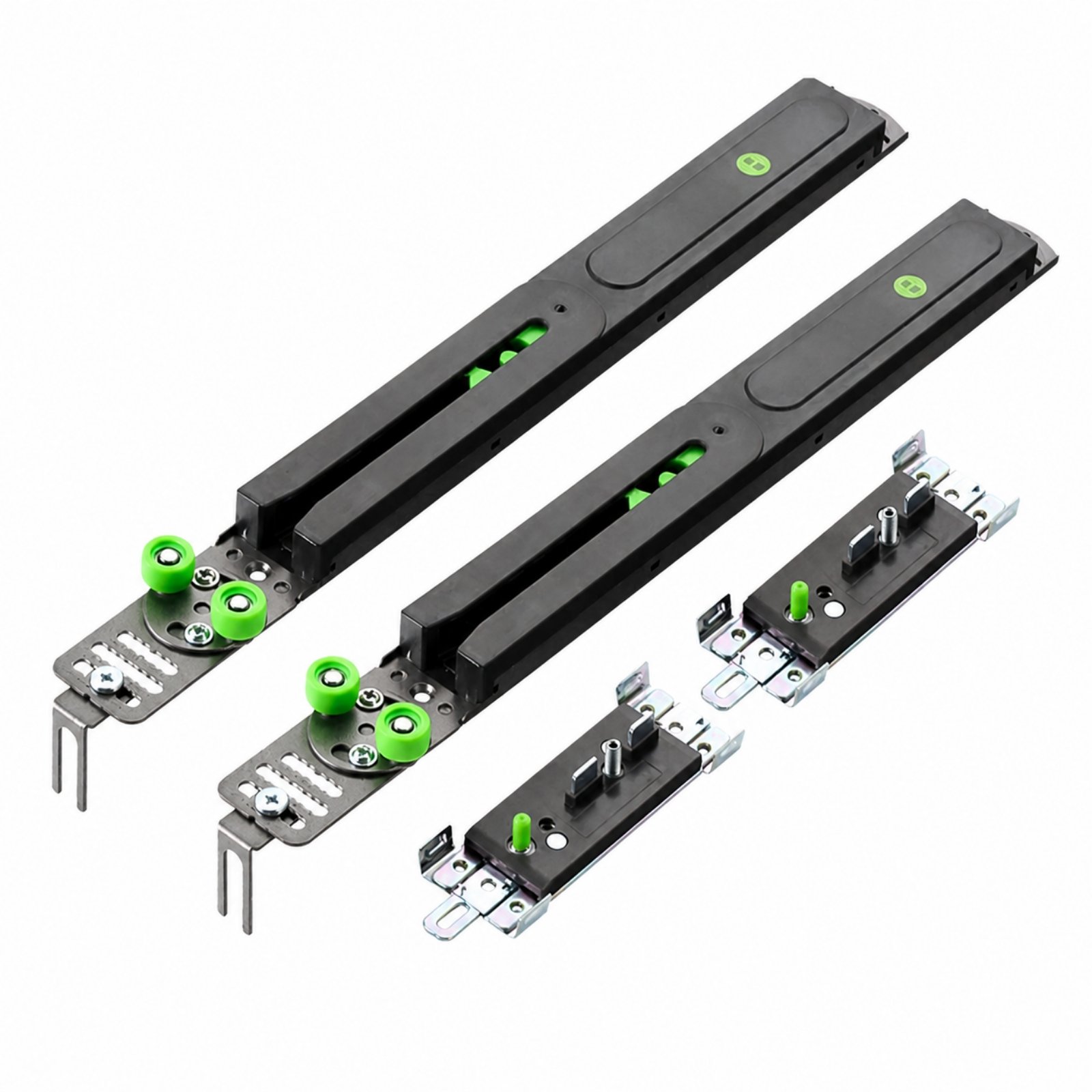 2-Piece Sliding-Door Damper with Door-Block Hardware