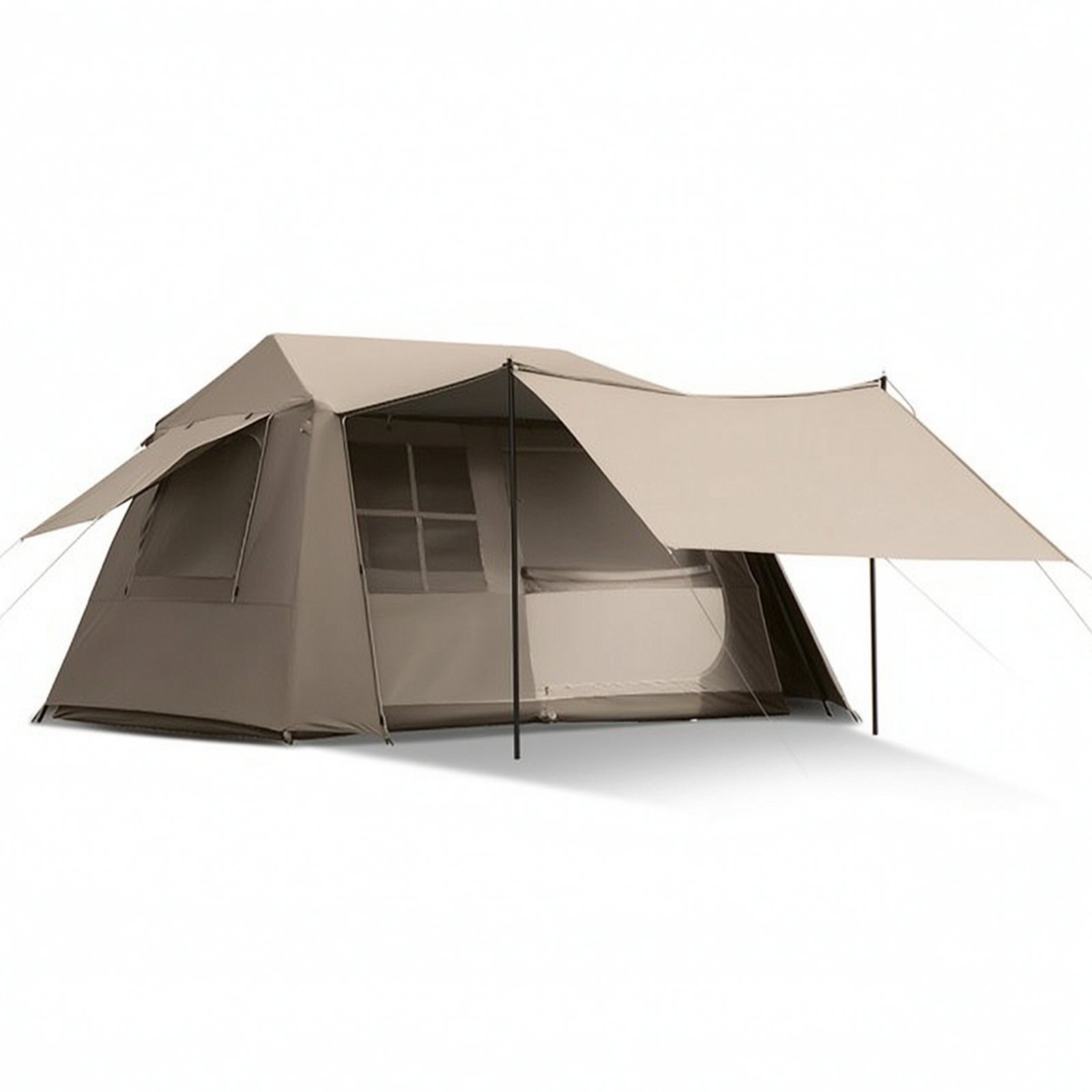 Elevated-Roof Tent Blackout