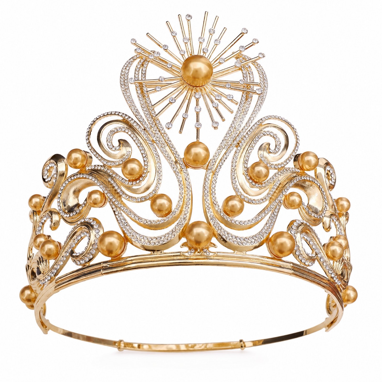 Baroque Bridal Crown