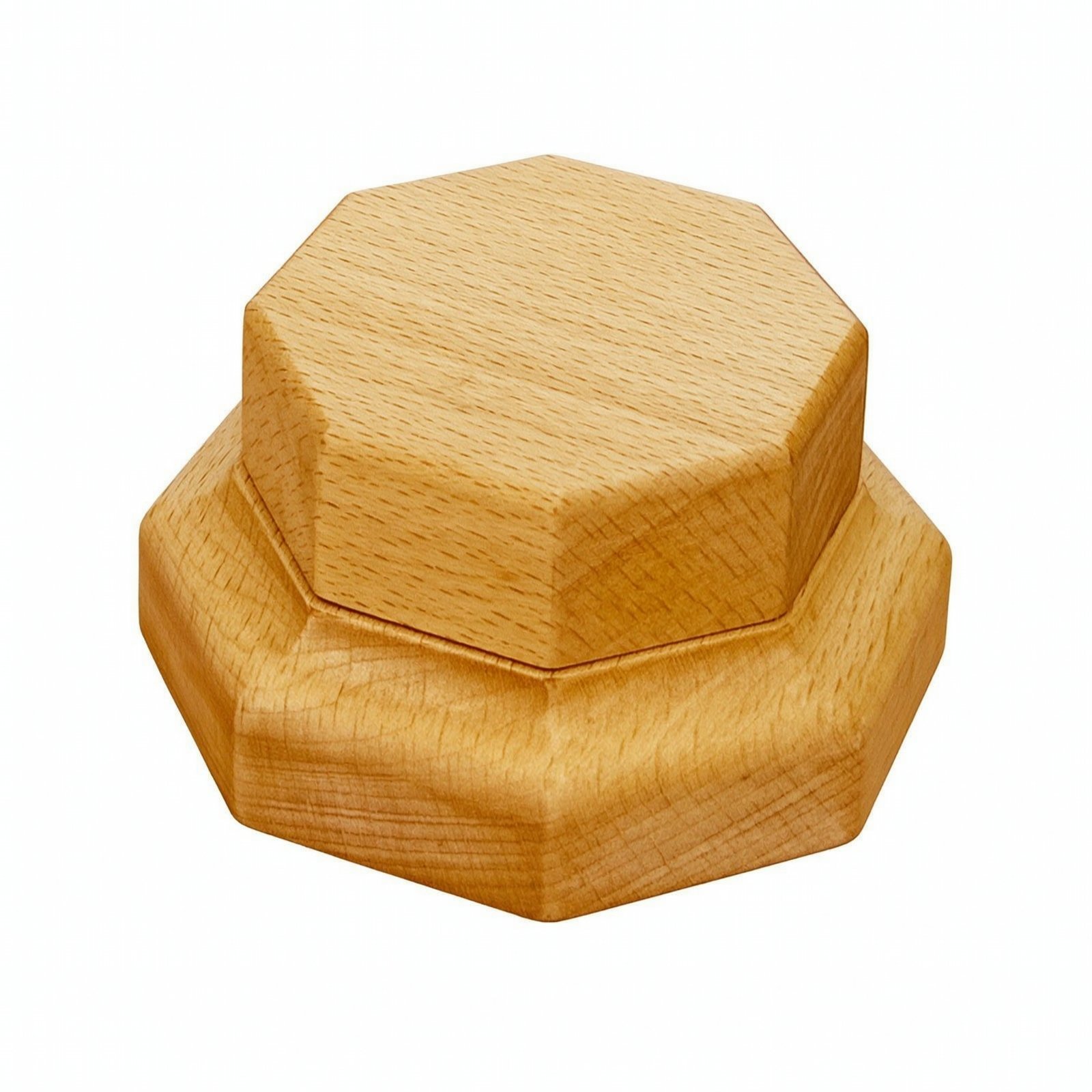 Octagonal Wooden Display Riser