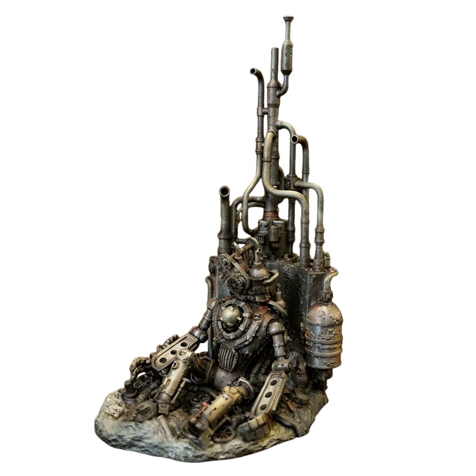 Steampunk Robot Ornament