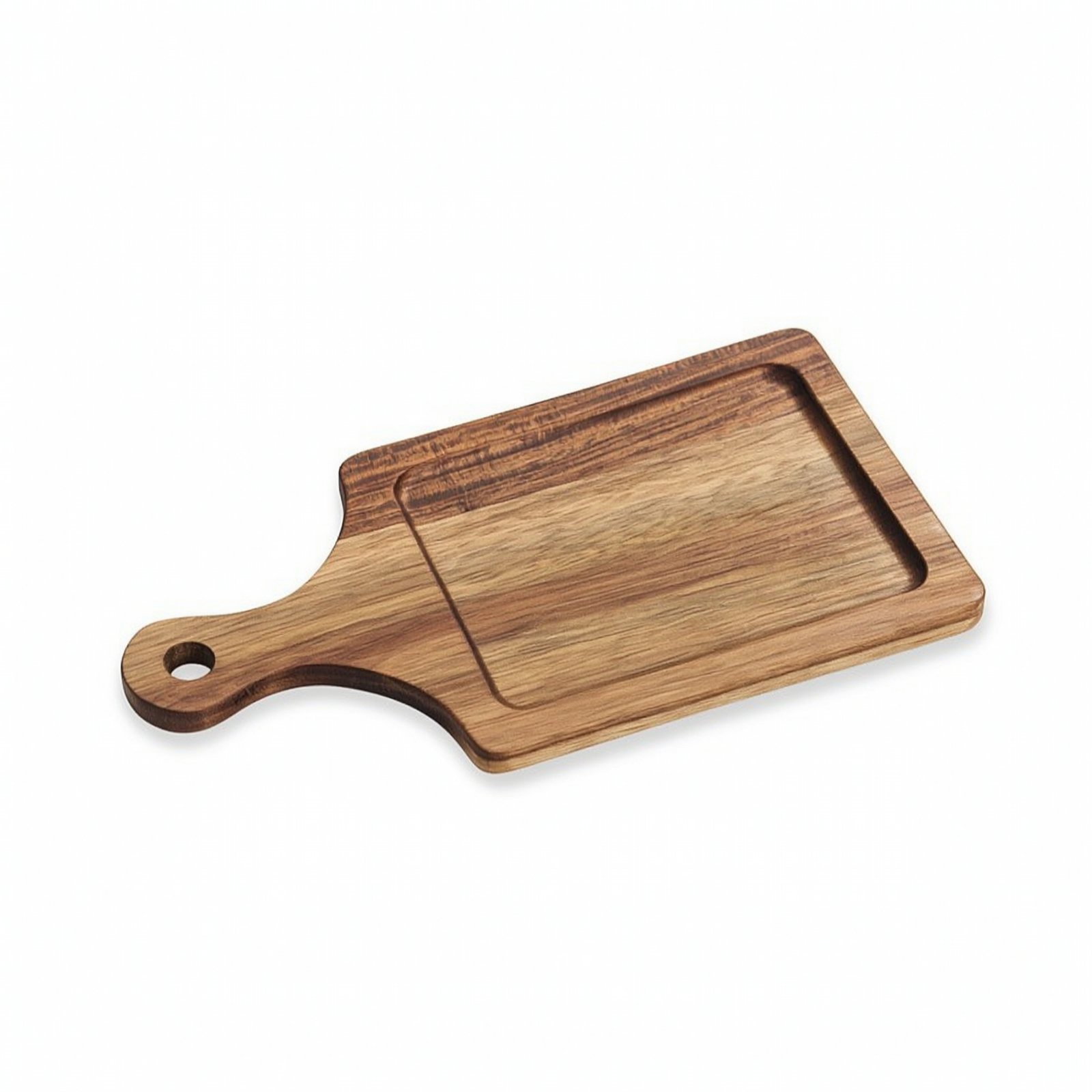 Acacia Wood Serving Board with Handle