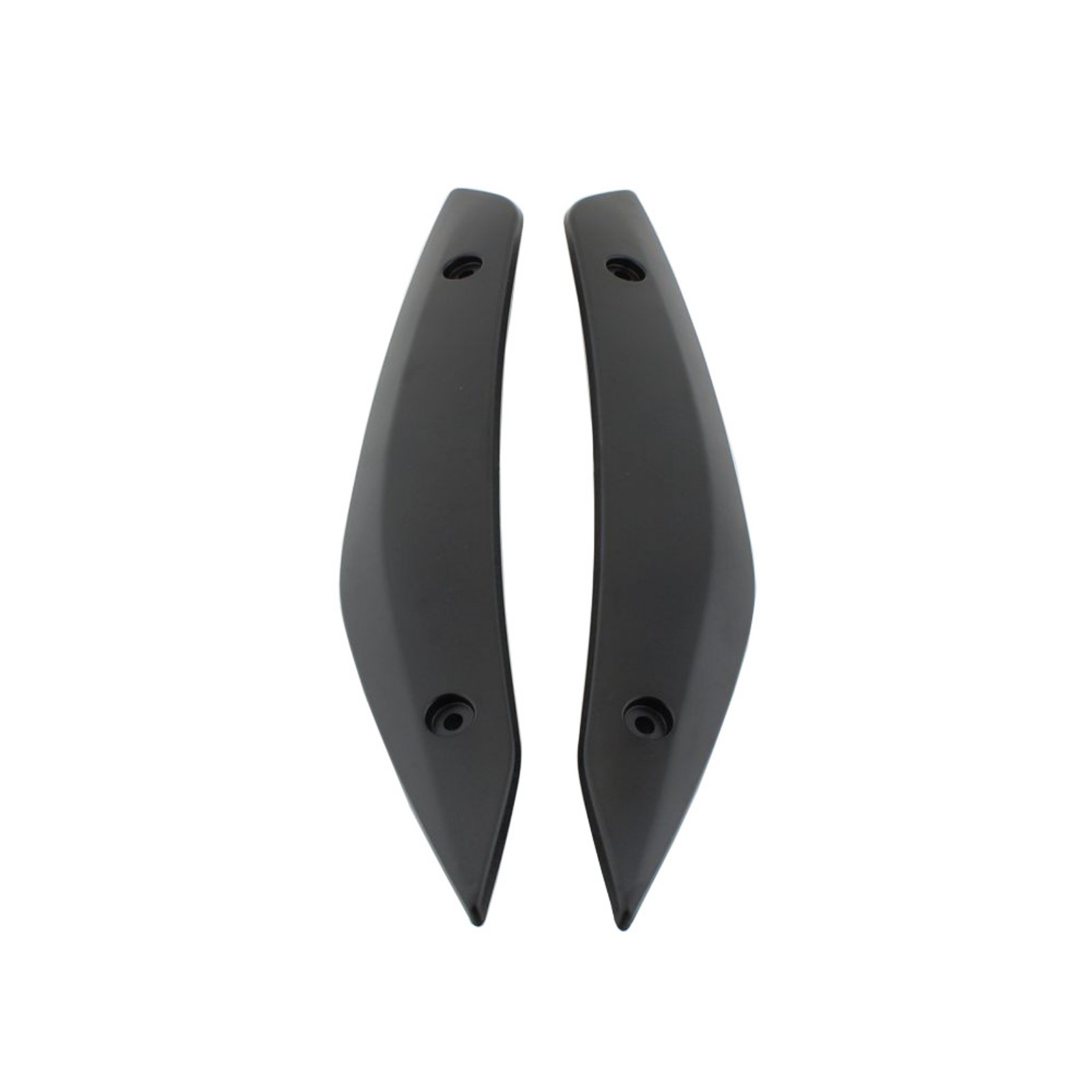 Windshield Trim Cover with Recessed Holes