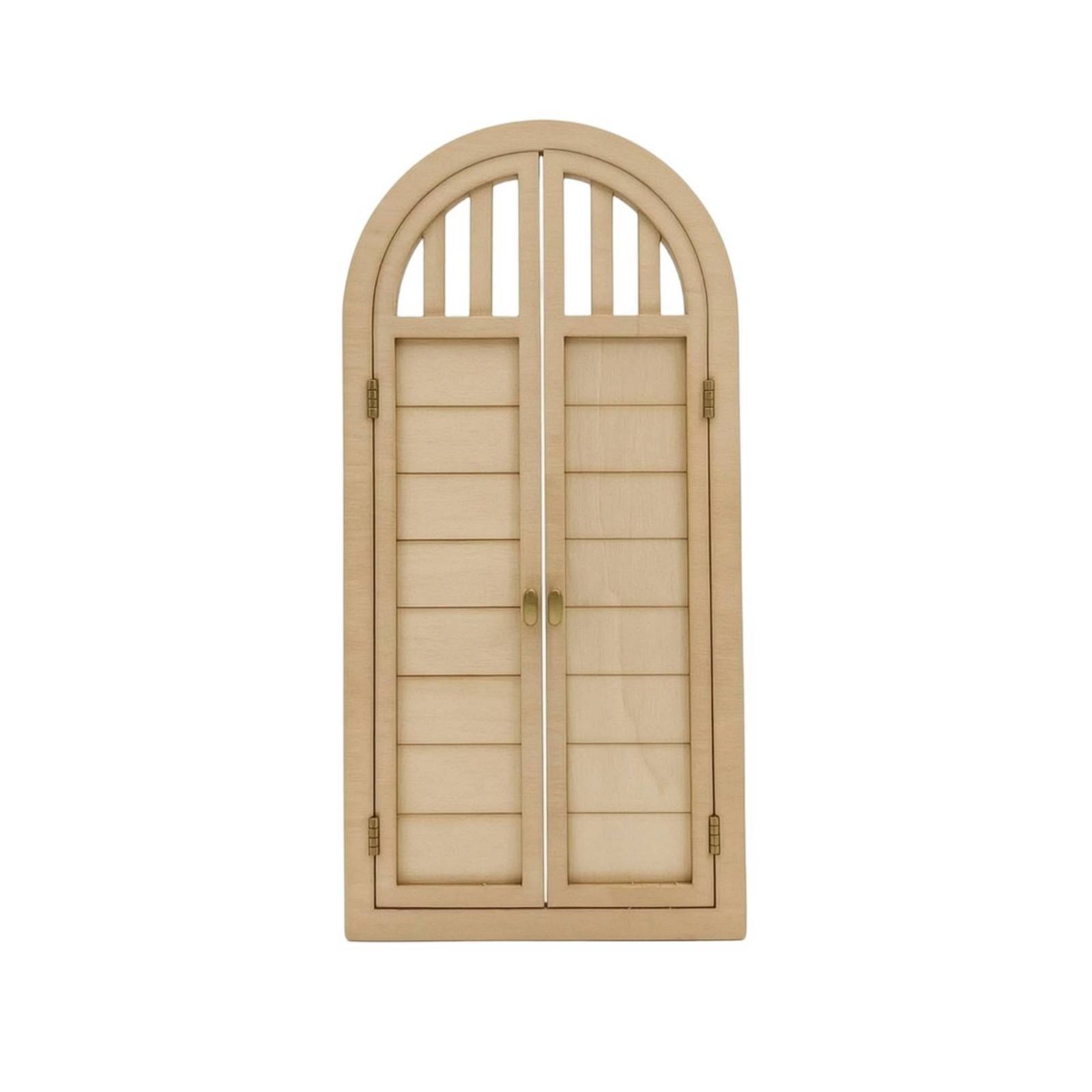 Paintable Wooden Dollhouse Door