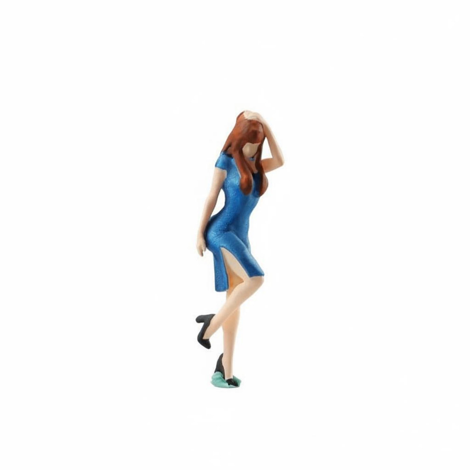1:64 Cheongsam Woman Figurine