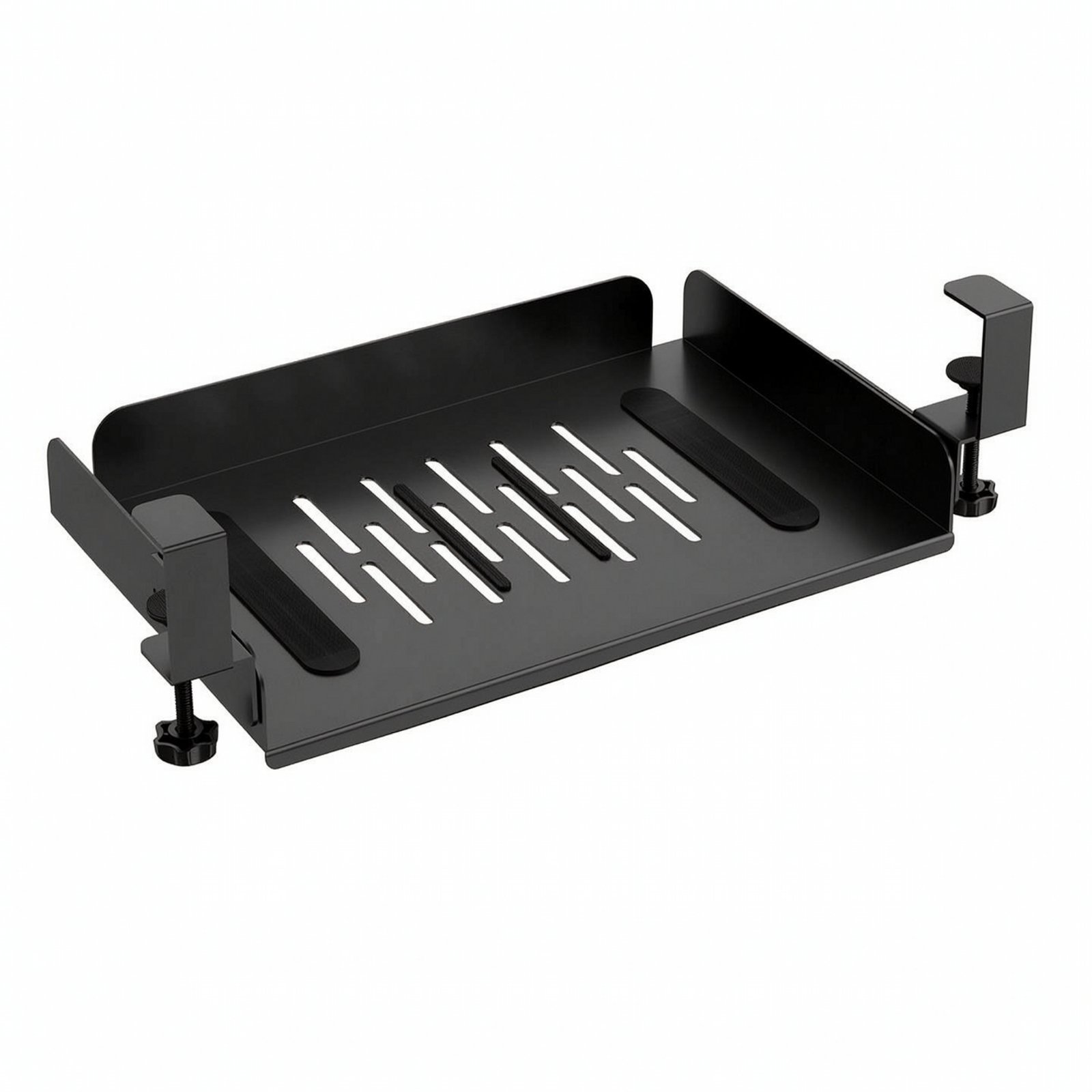 Under Desk Laptop Mount – Black