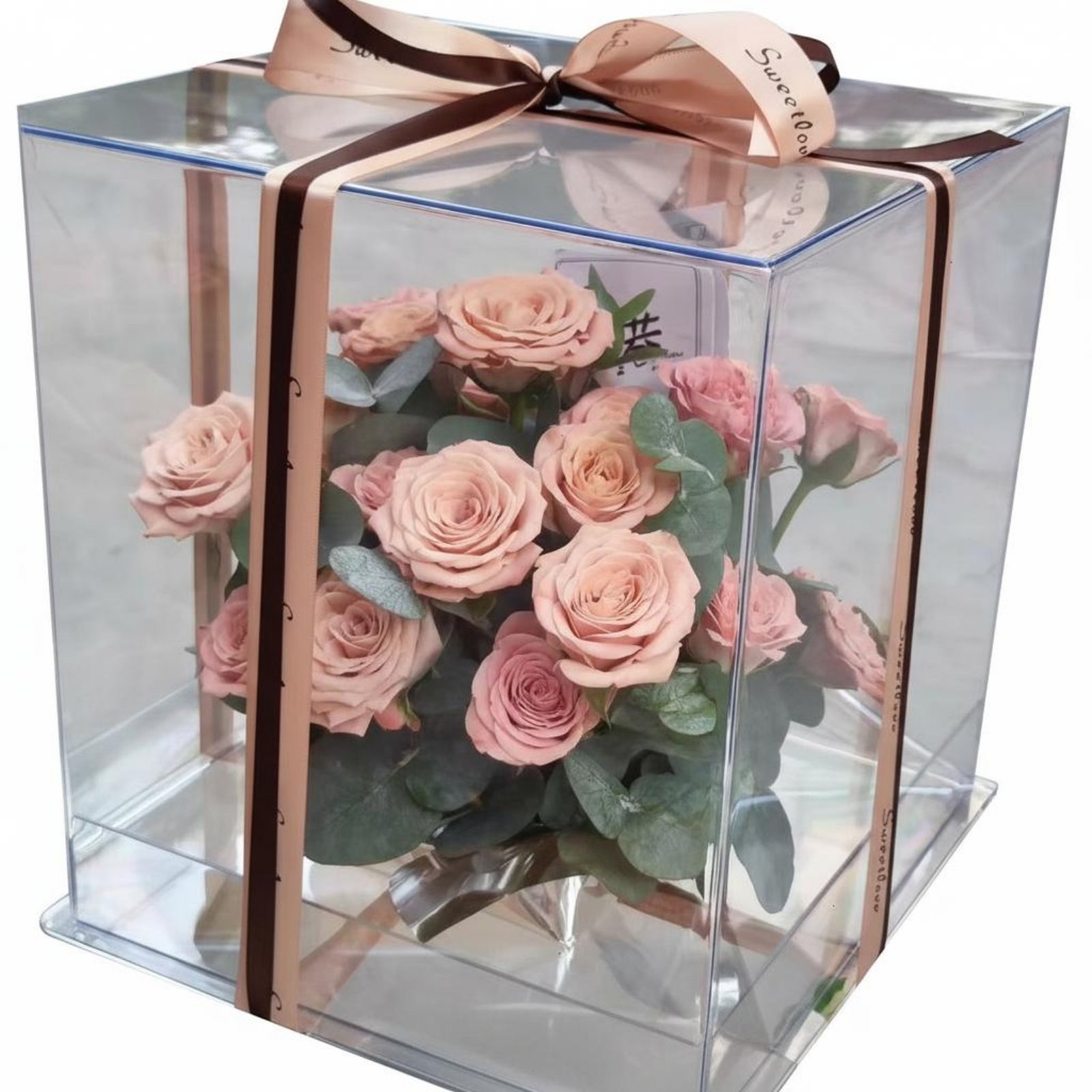 Acrylic Flower Gift Box