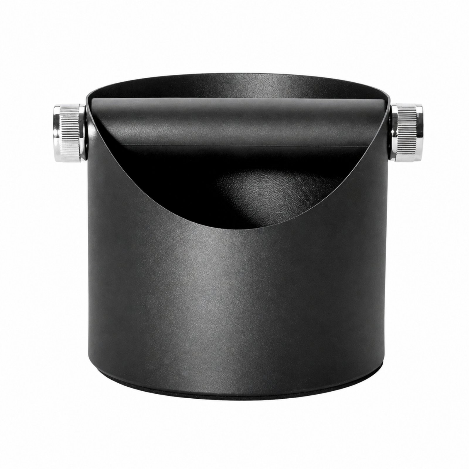 Coffee Puck Bin with Curved Front Cutout