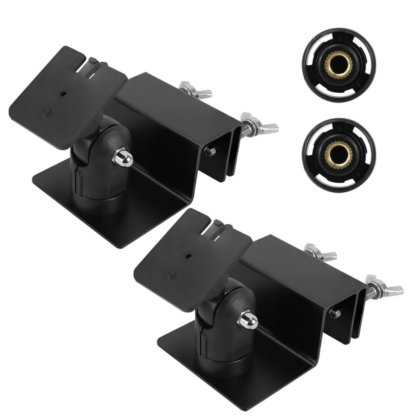 2-Piece Aluminum Tilt Mount Brackets