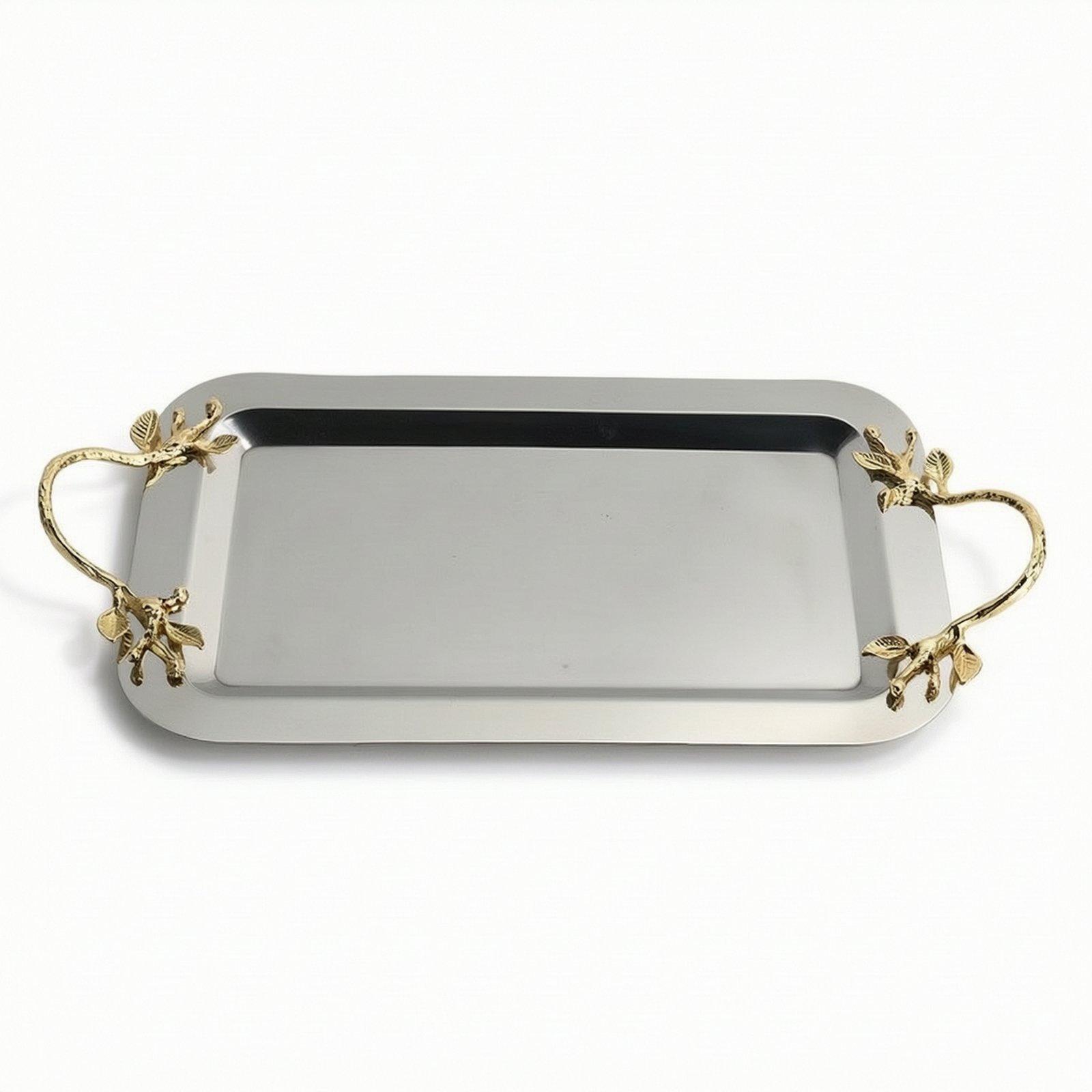 Serving Tray Gold Tone