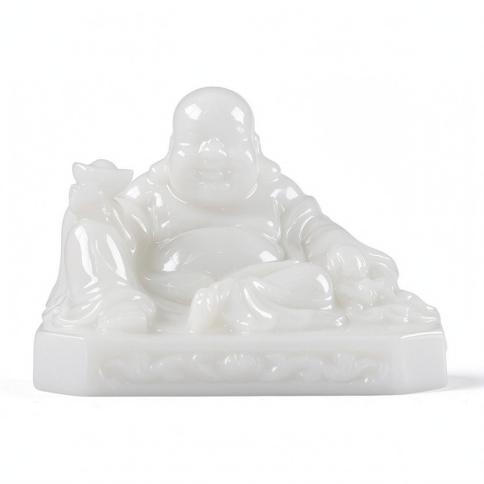 Jade Look Buddha Statue