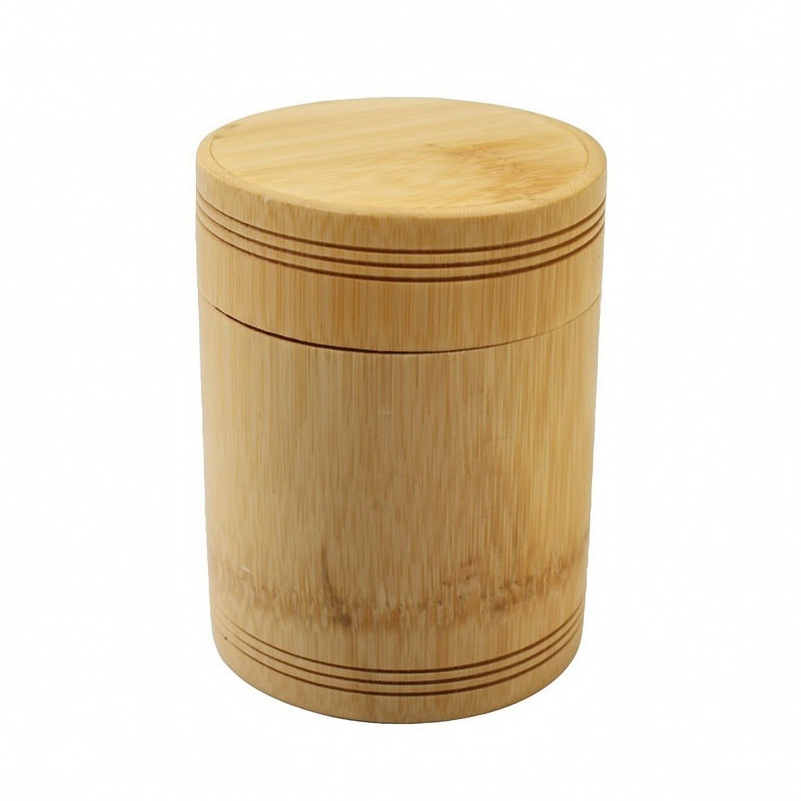 Bamboo Tea Canister – 3 Line