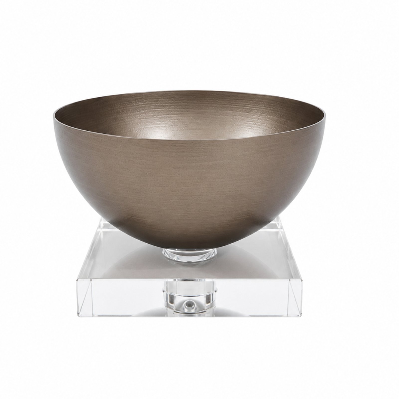 Metal Decorative Bowl with Base