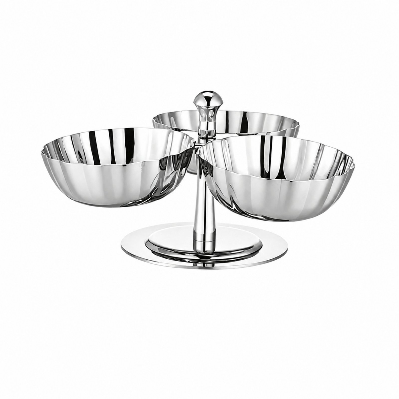 Rotating Dessert Stand – Flower Cup 3 Head