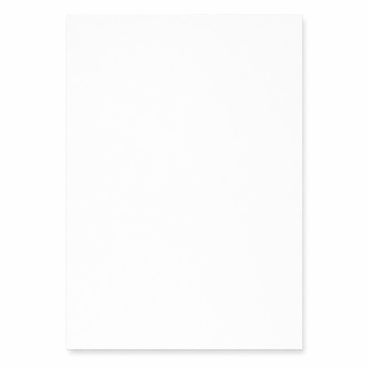 Thickened White Card Stock