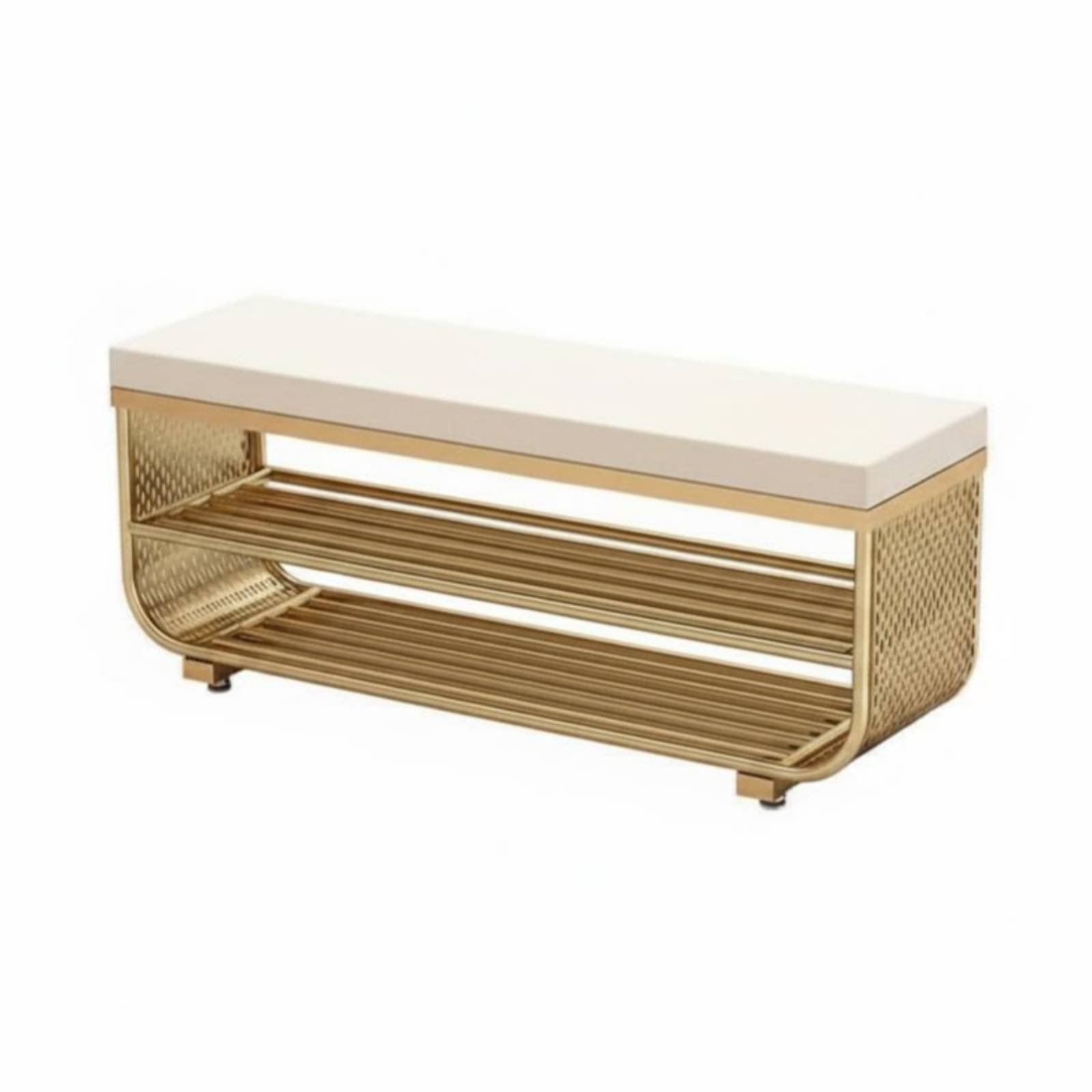 Padded Shoe Storage Bench