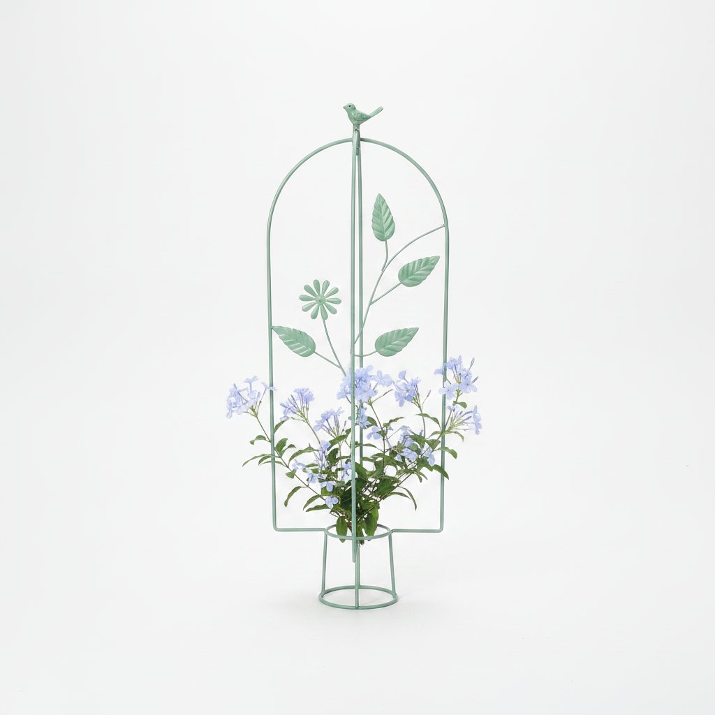 Wrought Iron Birdcage Stand