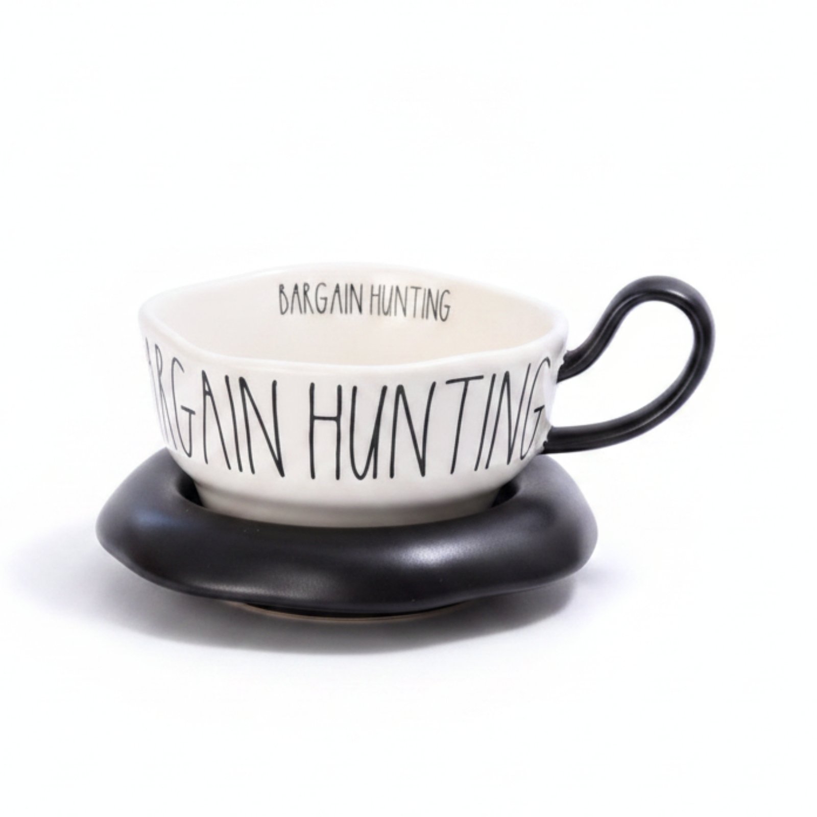 Glazed Cup and Saucer