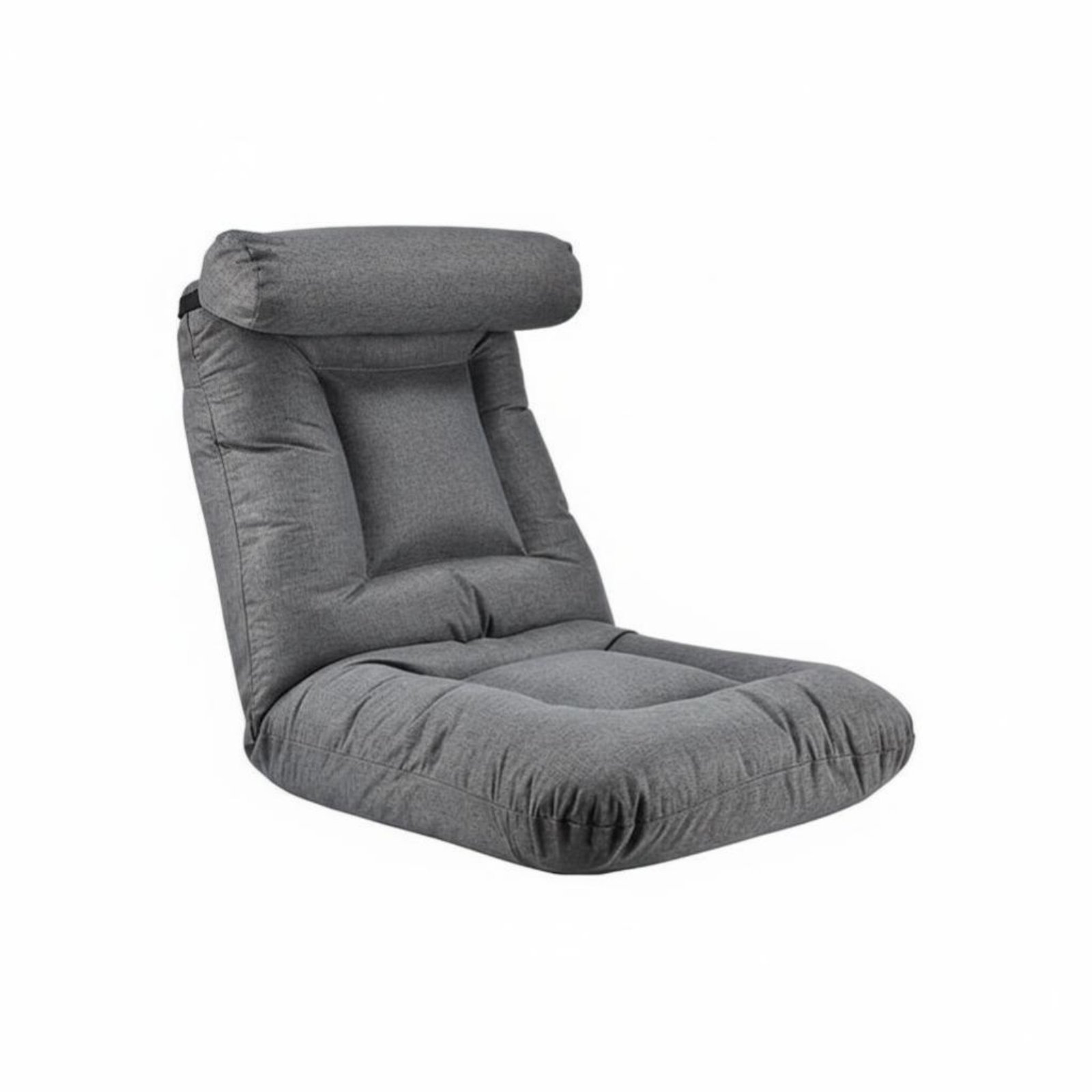 Adjustable Floor Lounger – Gray, Large