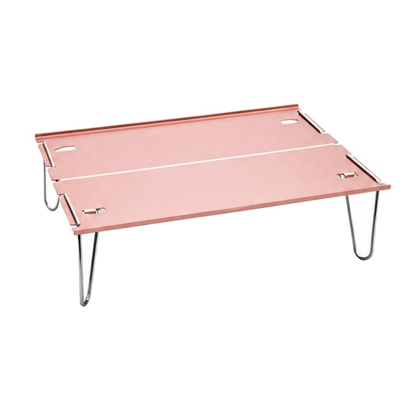 Aluminum Folding Table with Hand Openings