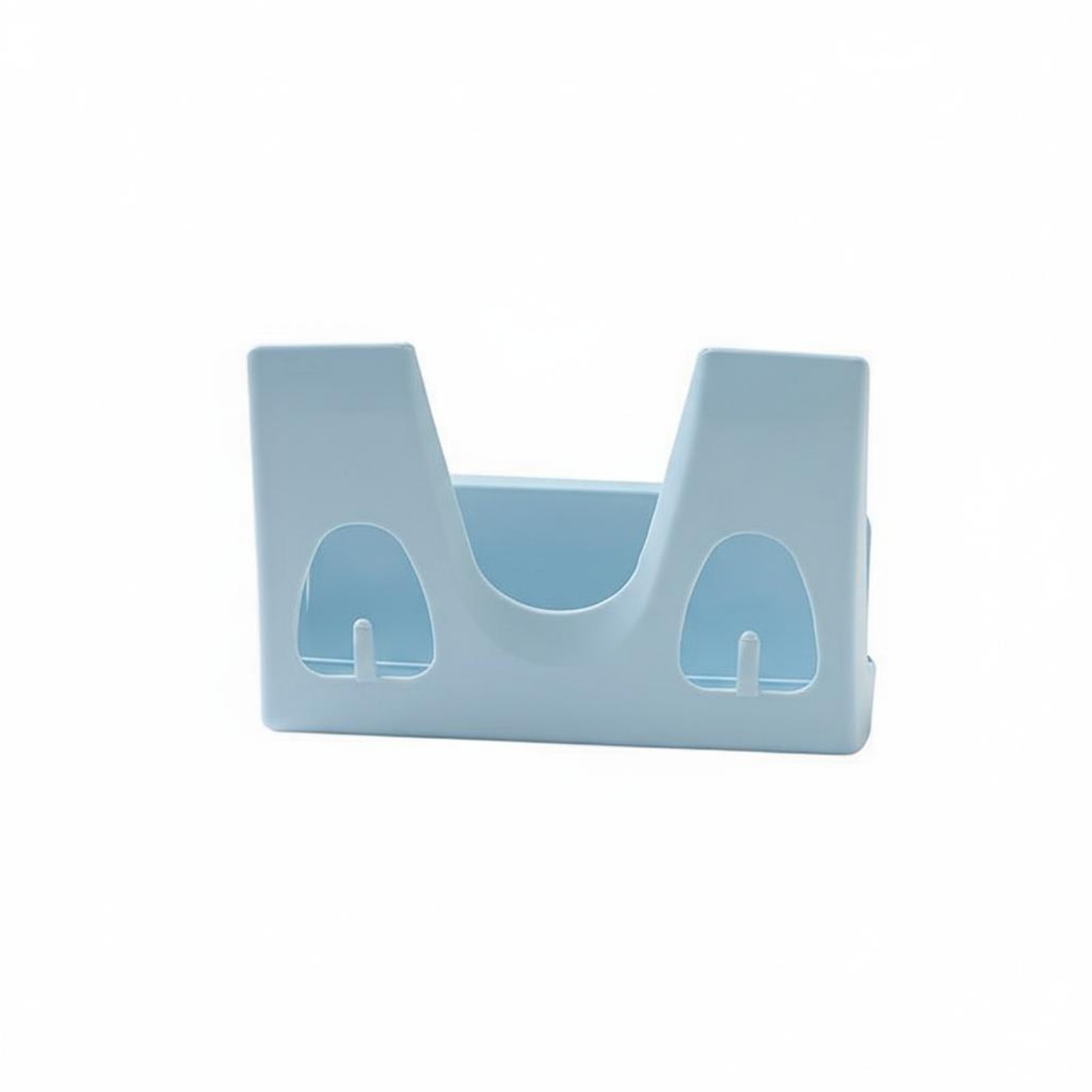 Wall Mounted Pot Lid Rack – Blue