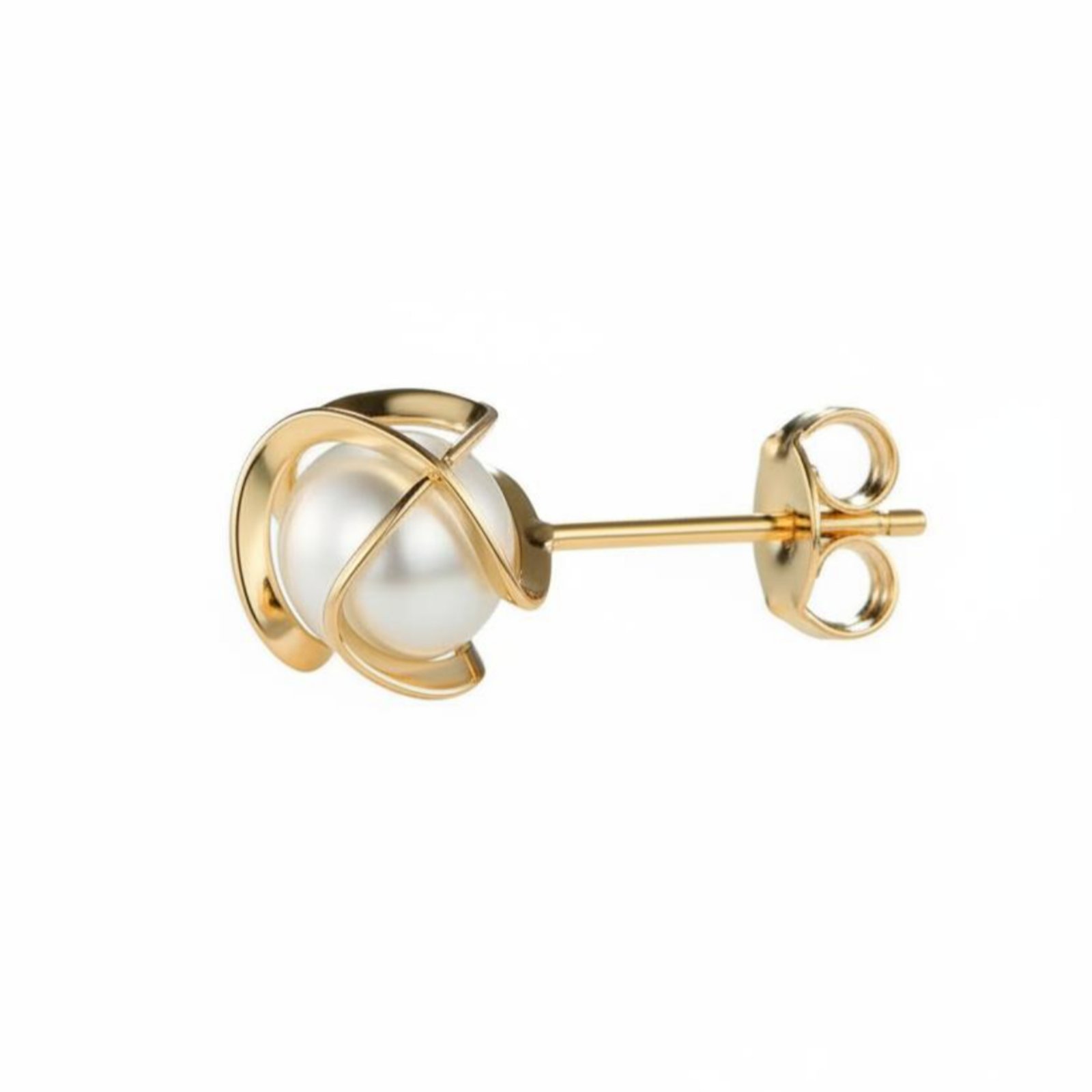 Pearl Flower Earrings
