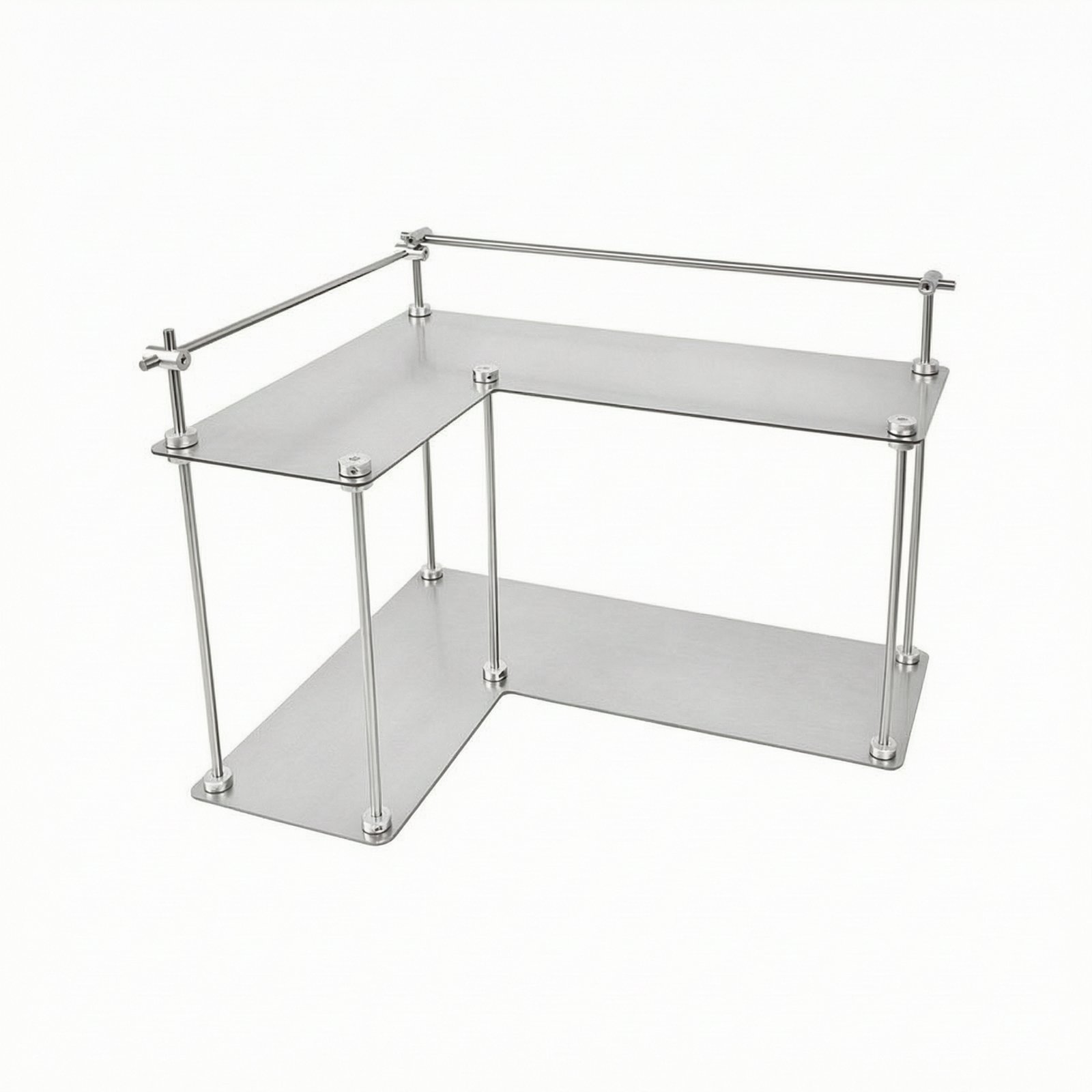 Corner Organizer Shelf Stainless Steel