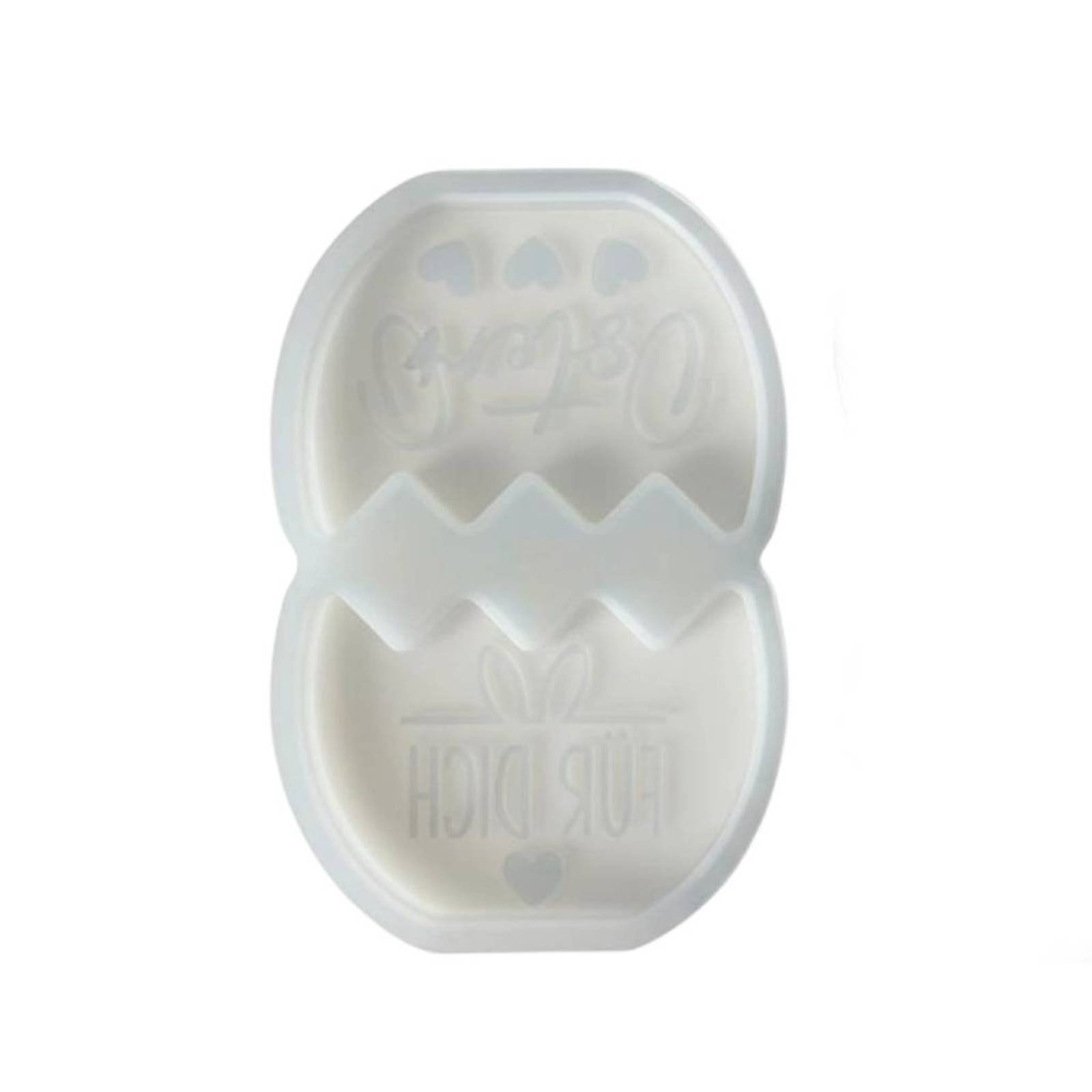 3D Hare Oval Decor