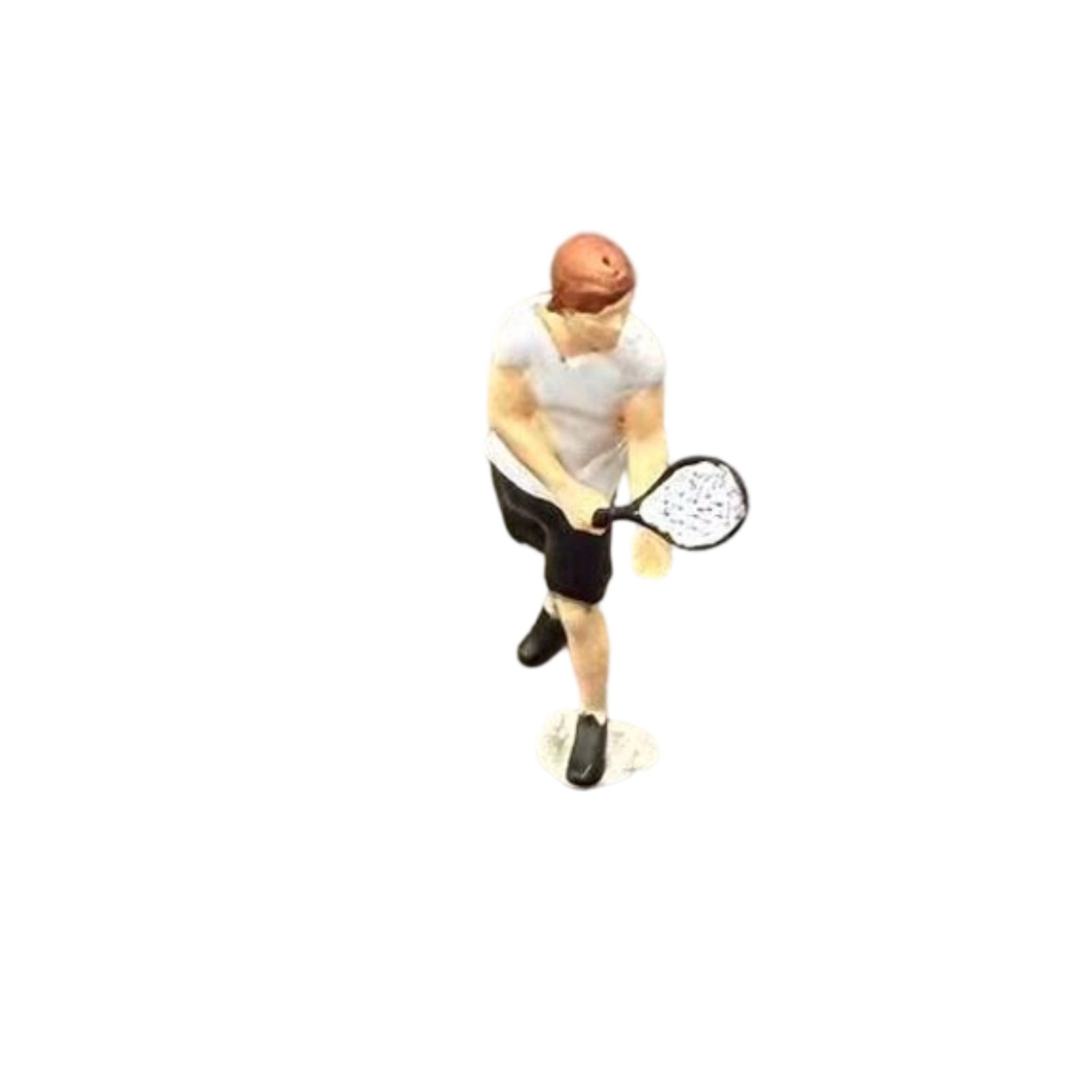 Miniature Tennis Player Figure