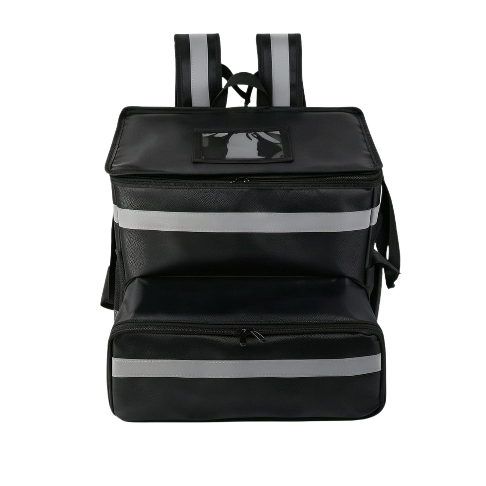 Expandable Food Backpack with Beverage Holder