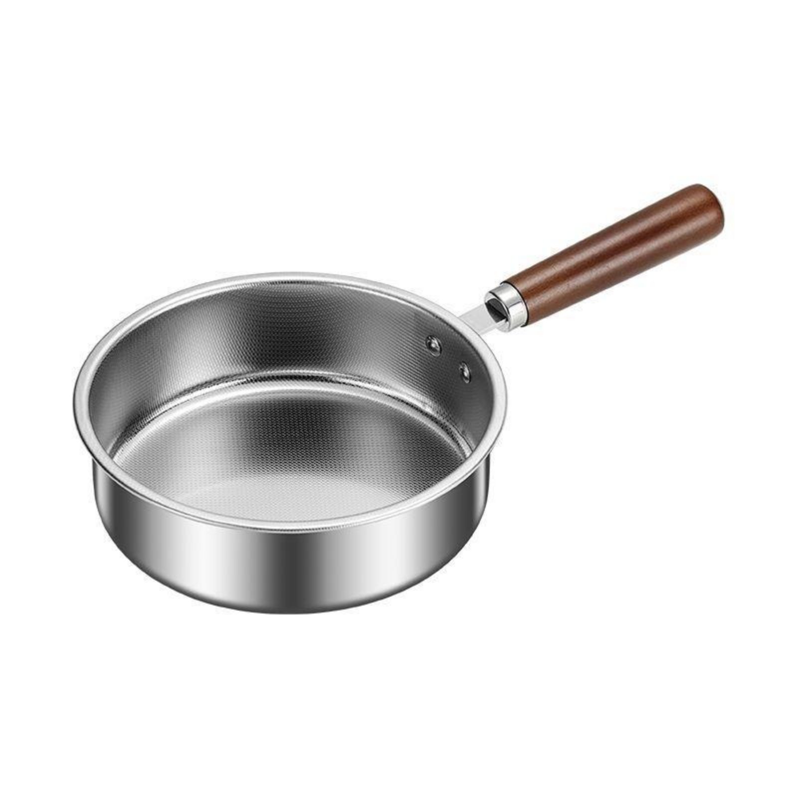 Saucepan Stainless Steel Wooden Handle