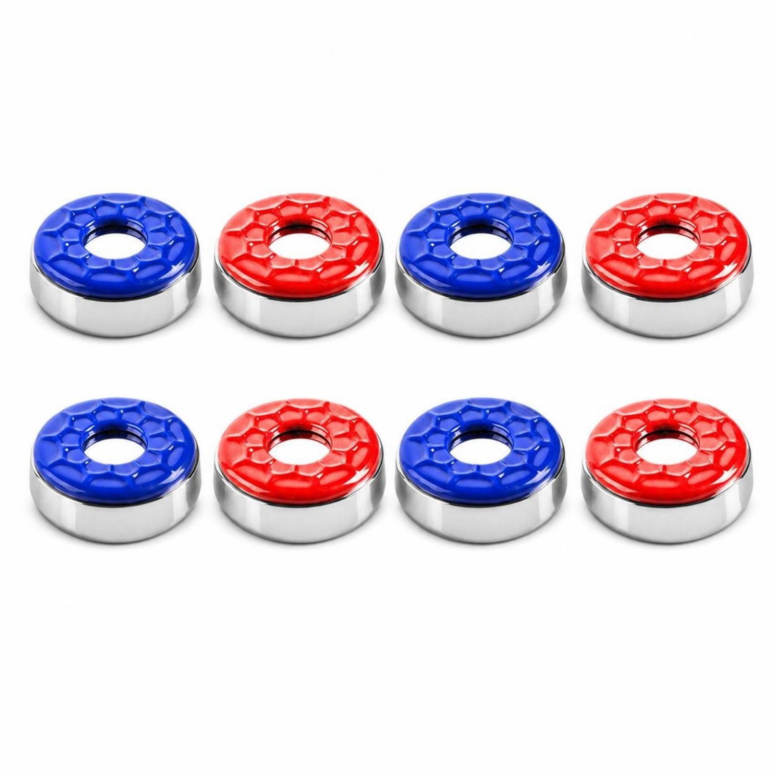 8-Piece 58 mm Shuffleboard Pucks – Premium 58mm