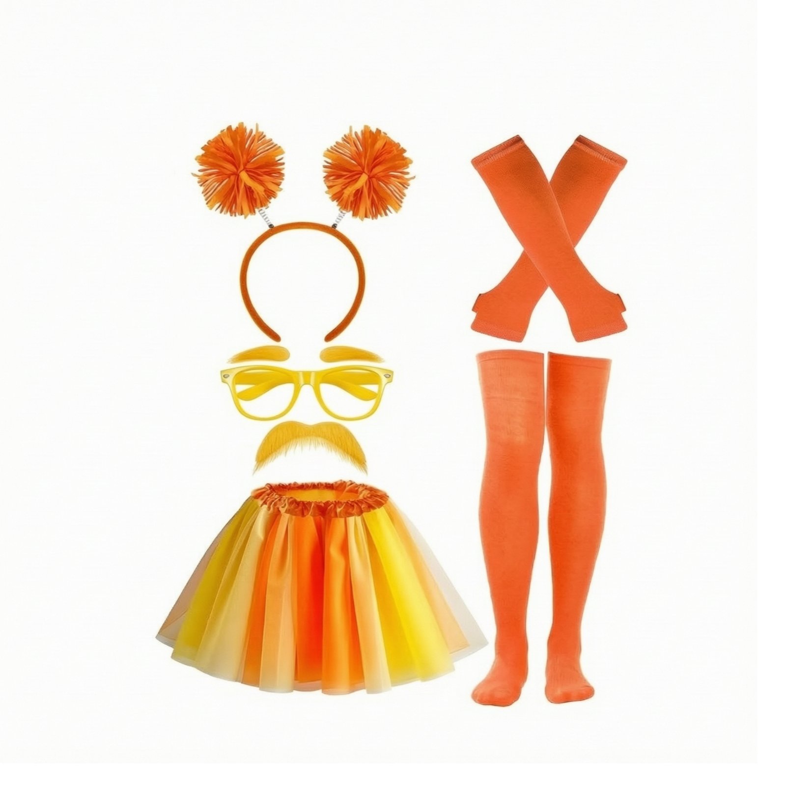 5-Piece Tutu Costume Accessories Set