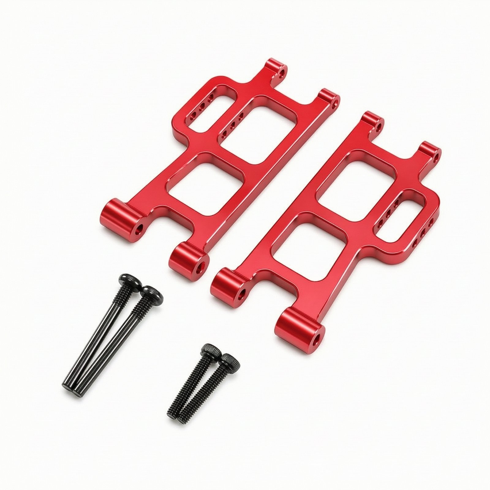2-Piece Rear Lower Control Arms Aluminum