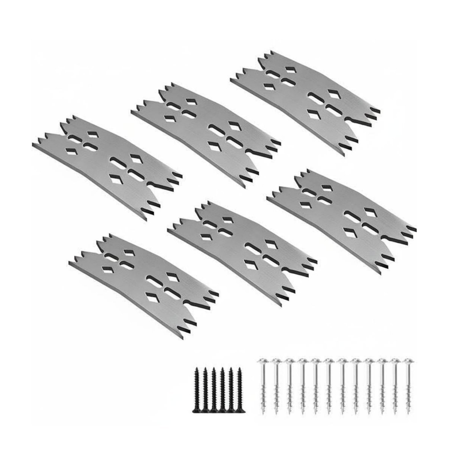 6-Piece Stainless Steel Hold Down Clamp
