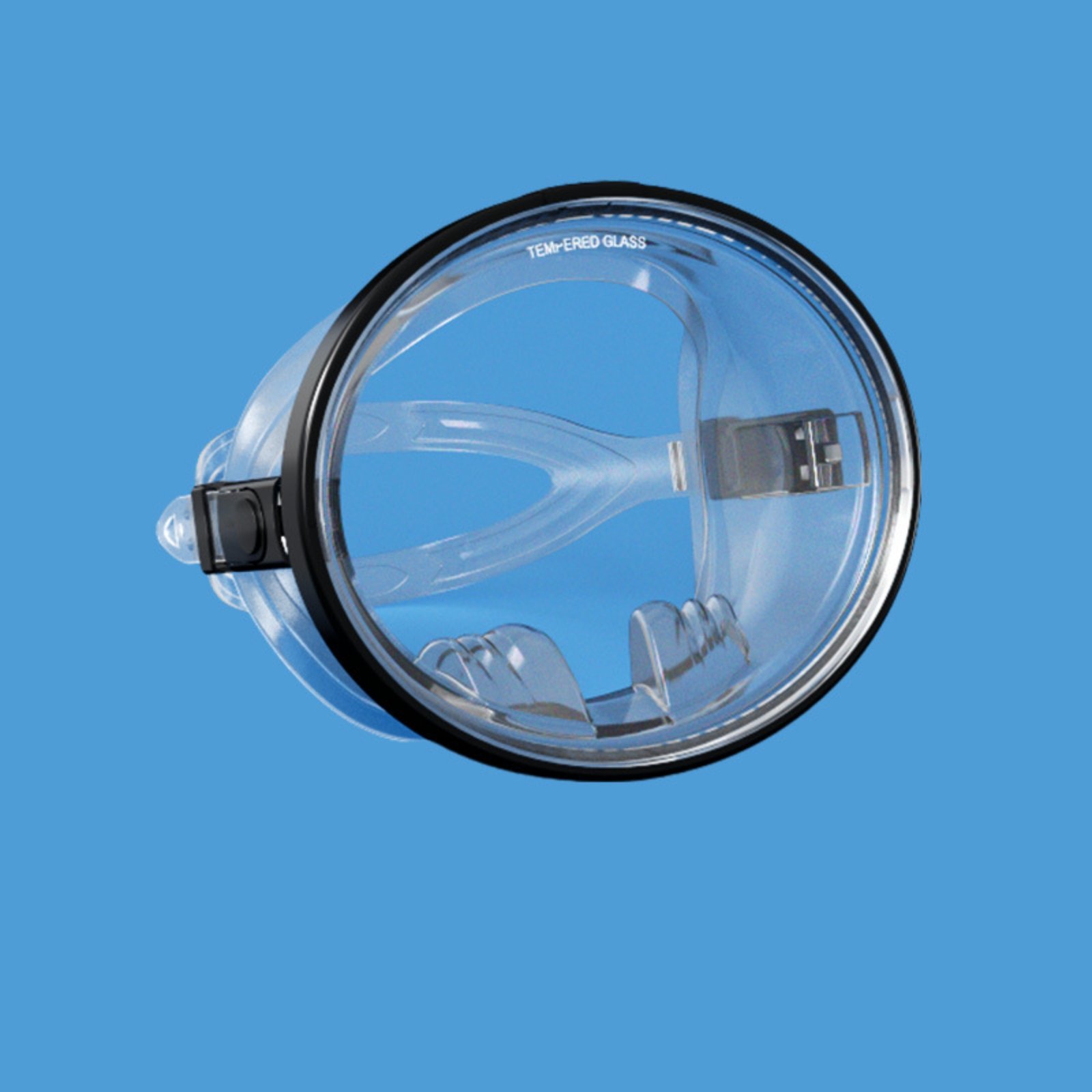 Diving Visor with Strengthened Glass